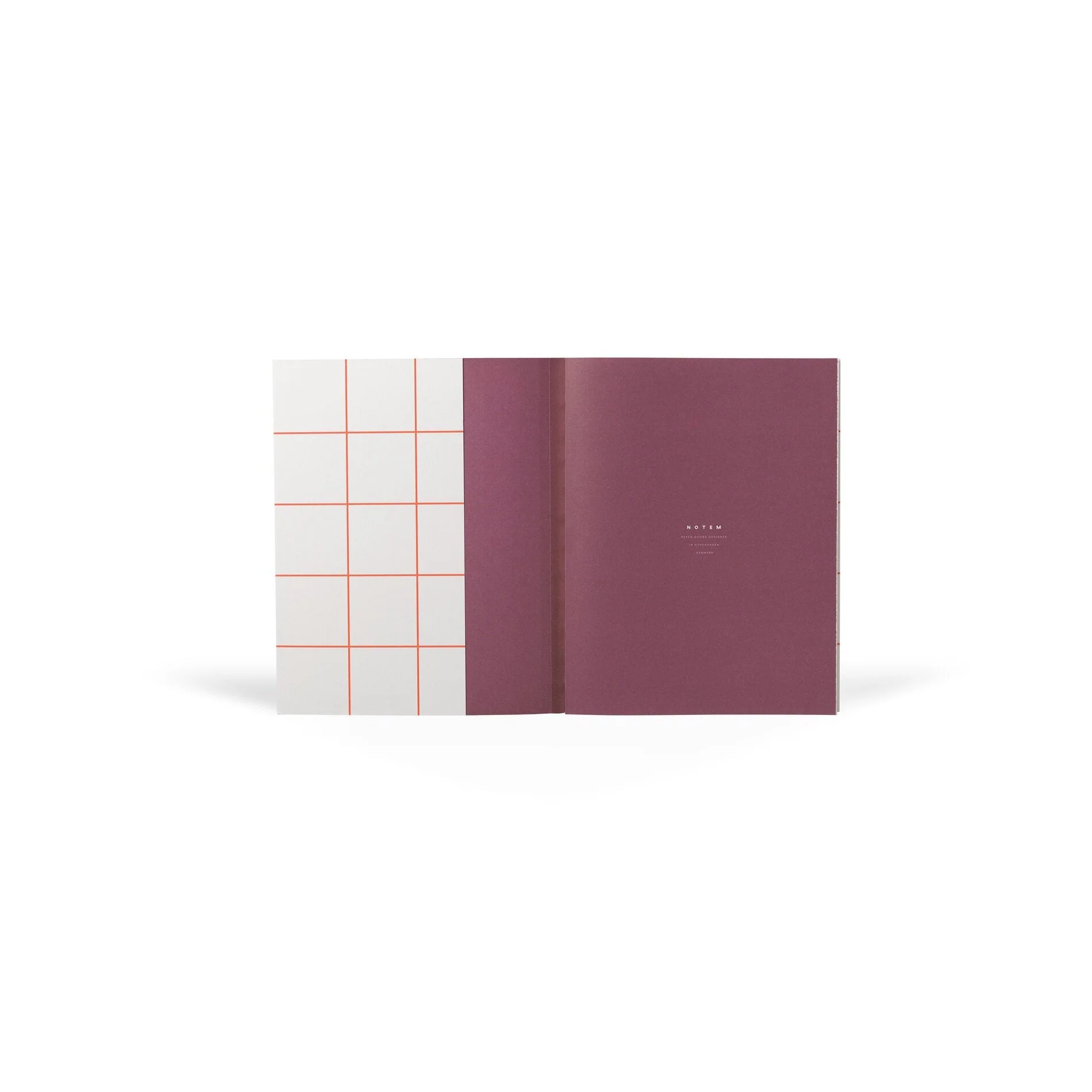 UMA Flat Lay notesbog, large - Light Gray - Image 3