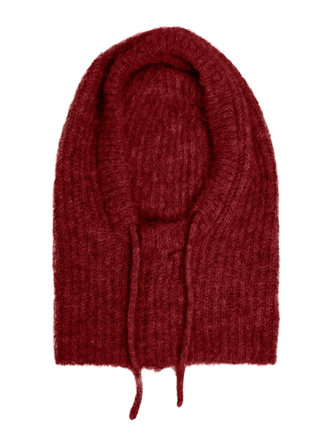 Milu Knit balaclava - Red Dahlia - Image 2