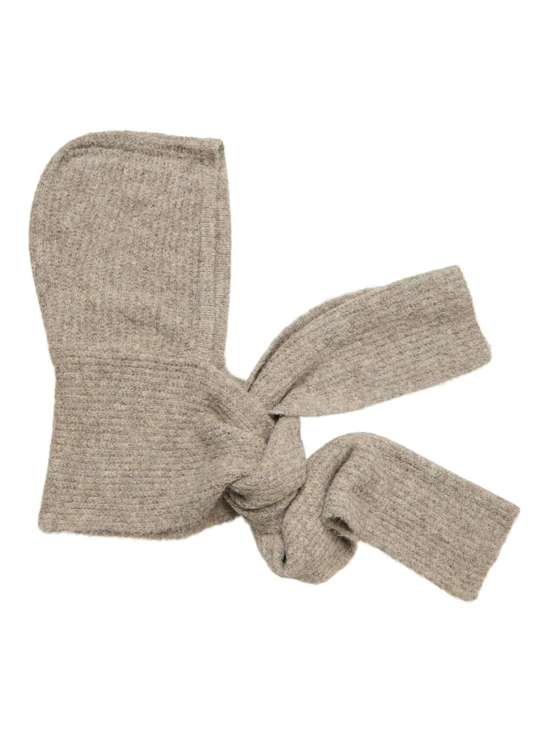 Milu Knit balaclava tørklæde - Humus - Image 2