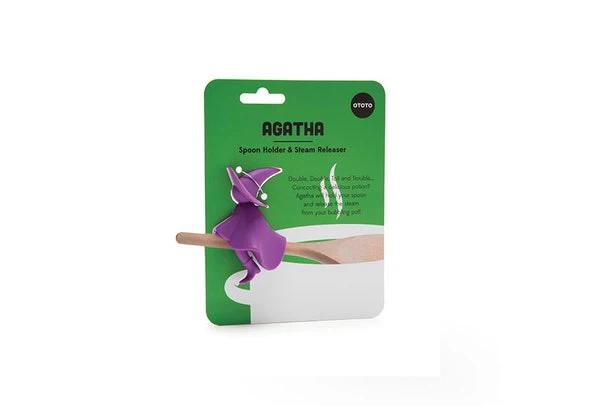 Agatha ske- og grydelågsholder  - lilla - Image 4