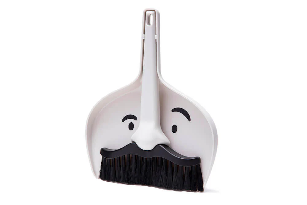 Dustache fejebakkesæt - sort/hvid - Image 2