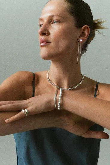 Elements armbånd - sølvbelagt - Image 5