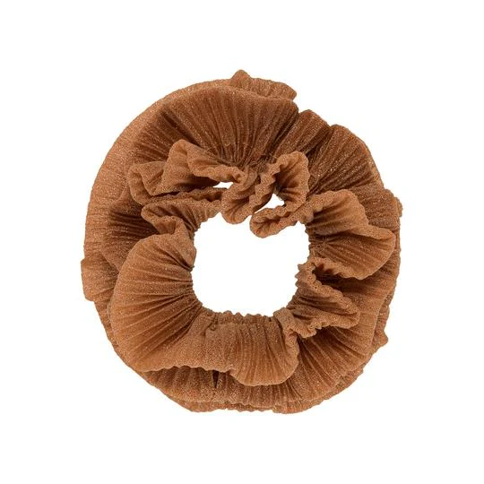 Flæse scrunchie - Cognac