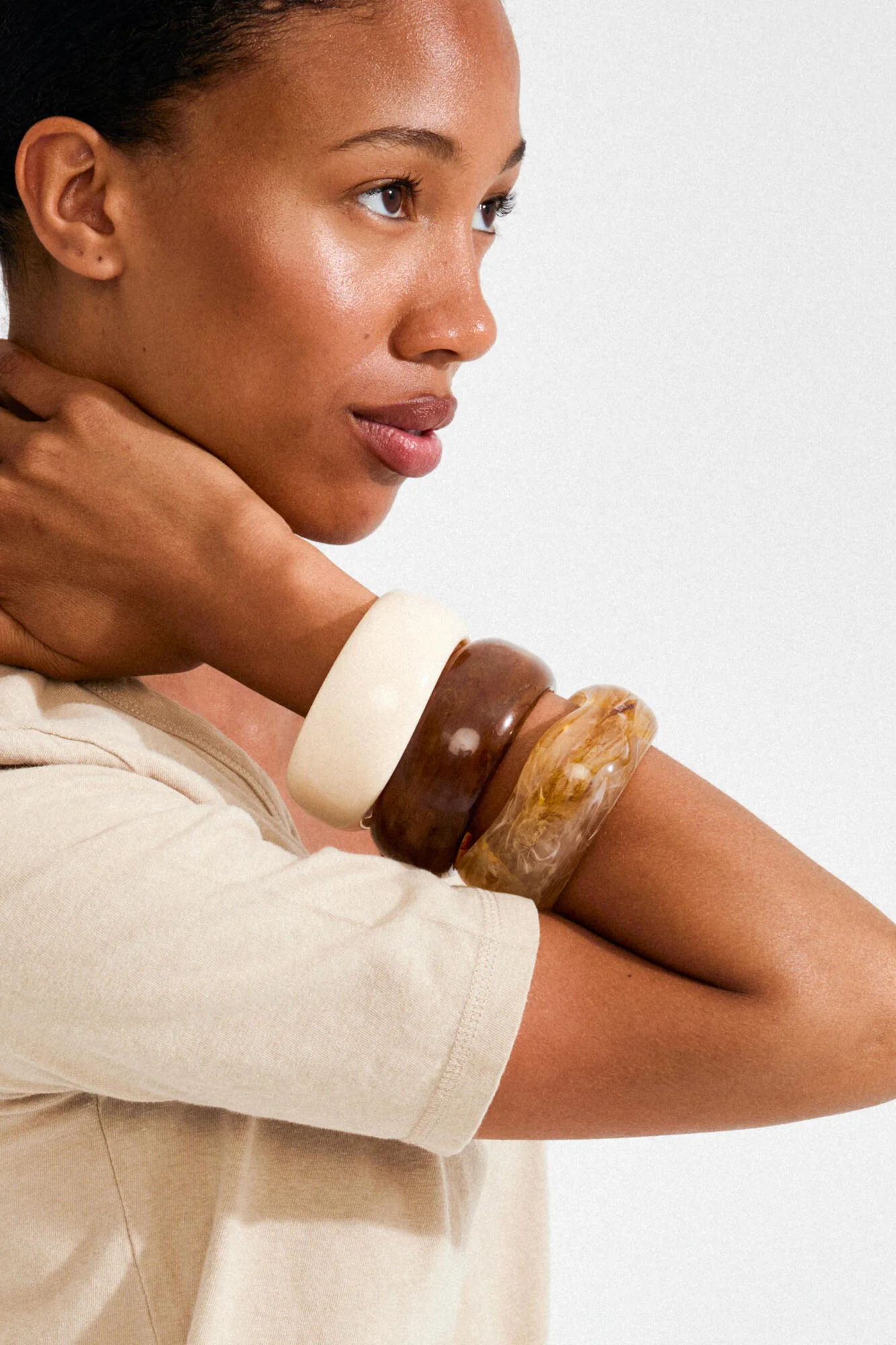 Aase armbånd - Amber - Image 6