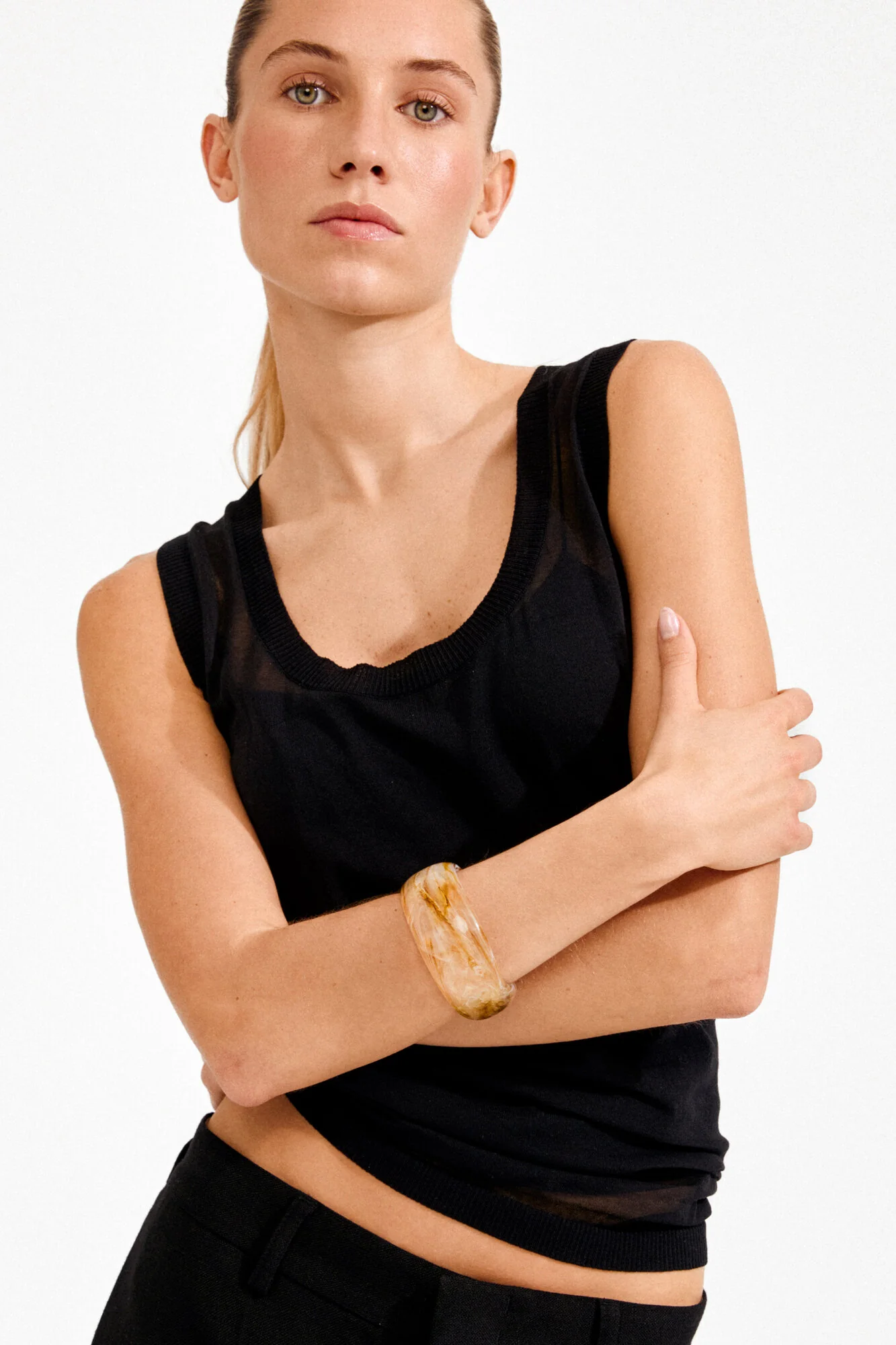 Aase armbånd - Creamy - Image 3