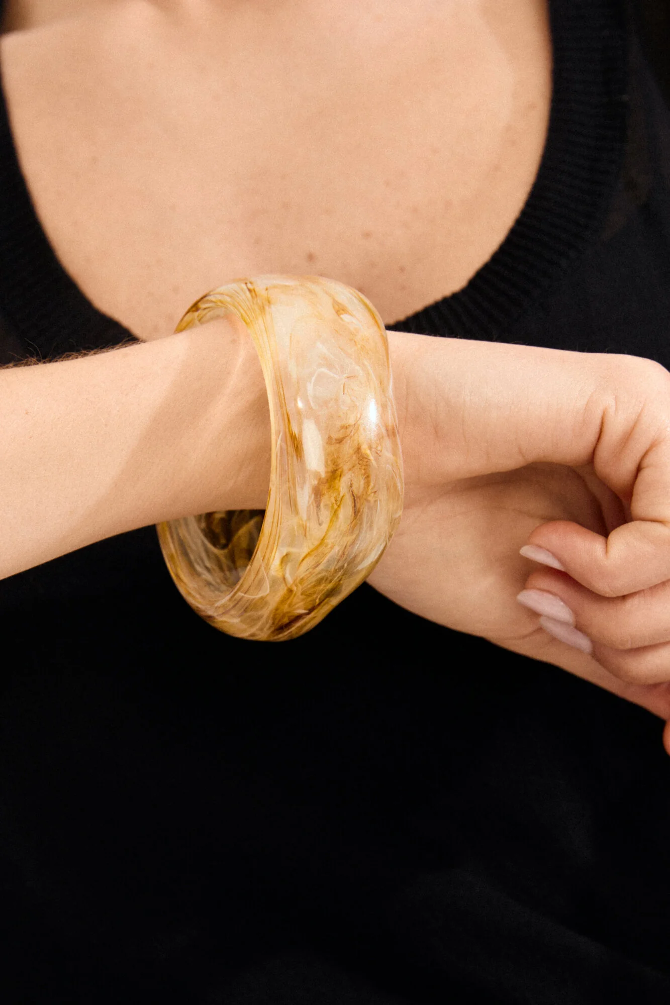 Aase armbånd - Creamy - Image 4