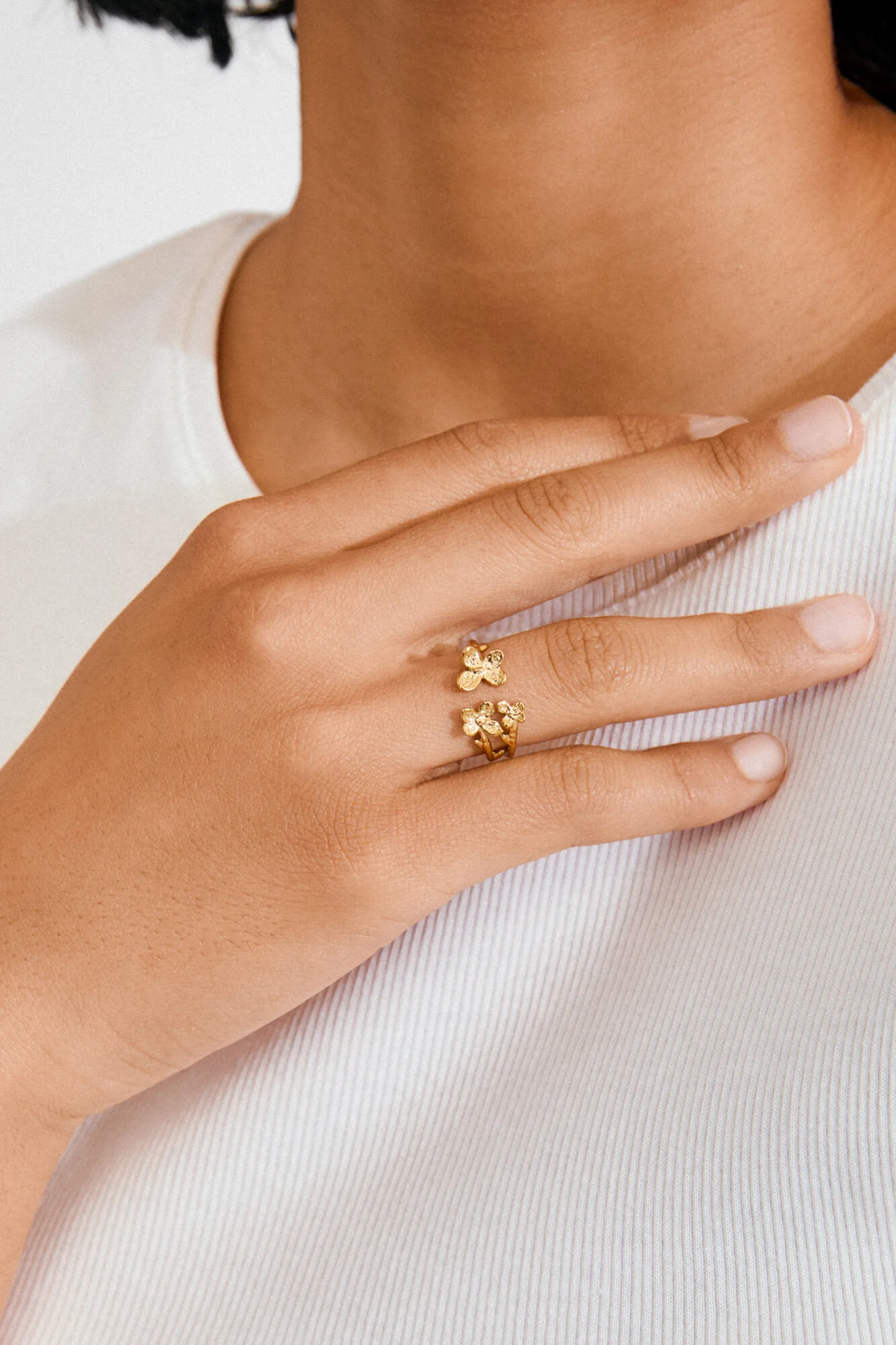 Ajani ring - forgyldt - Image 2