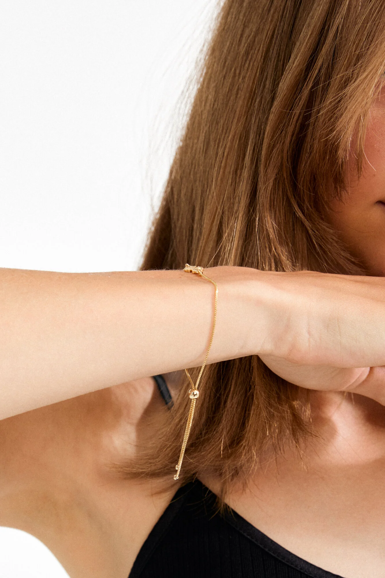 Dagmar armbånd - forgyldt - Image 4