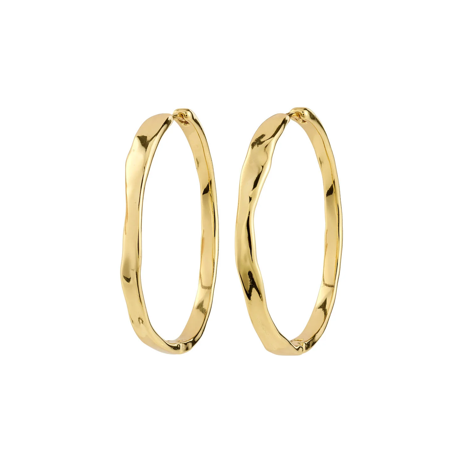 Ember hoops - forgyldt