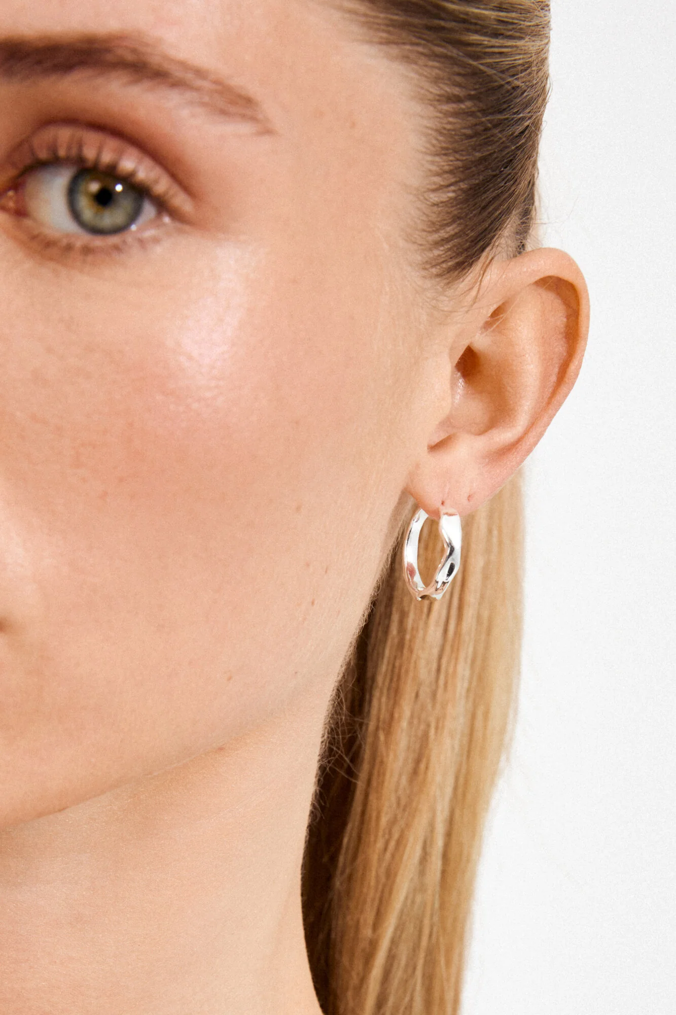 Ember hoops - sølvbelagt - Image 2