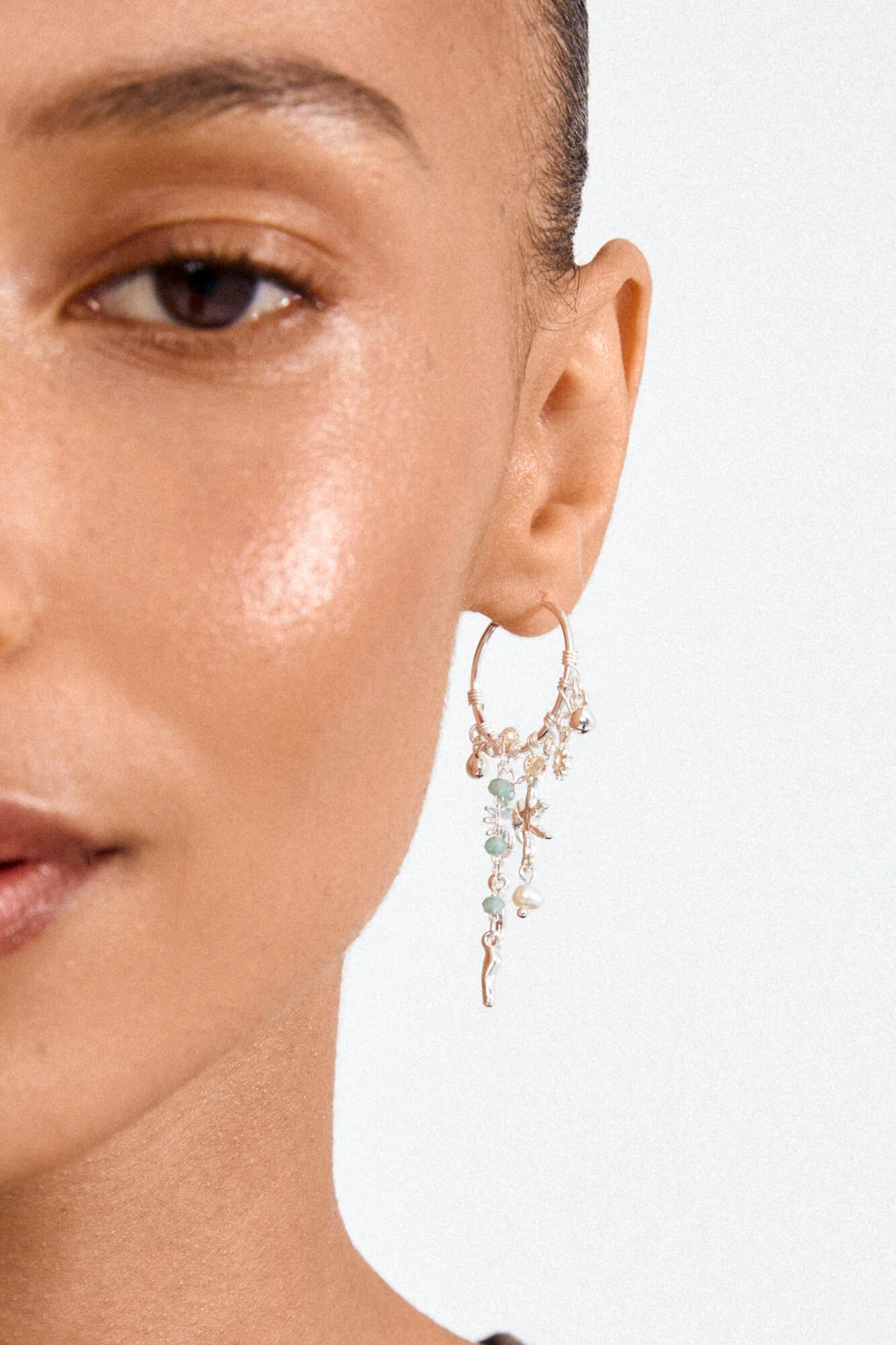 Prism hoops - sølvbelagt - Image 3