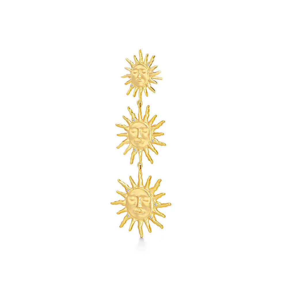The Three Suns ørering - Forgyldt