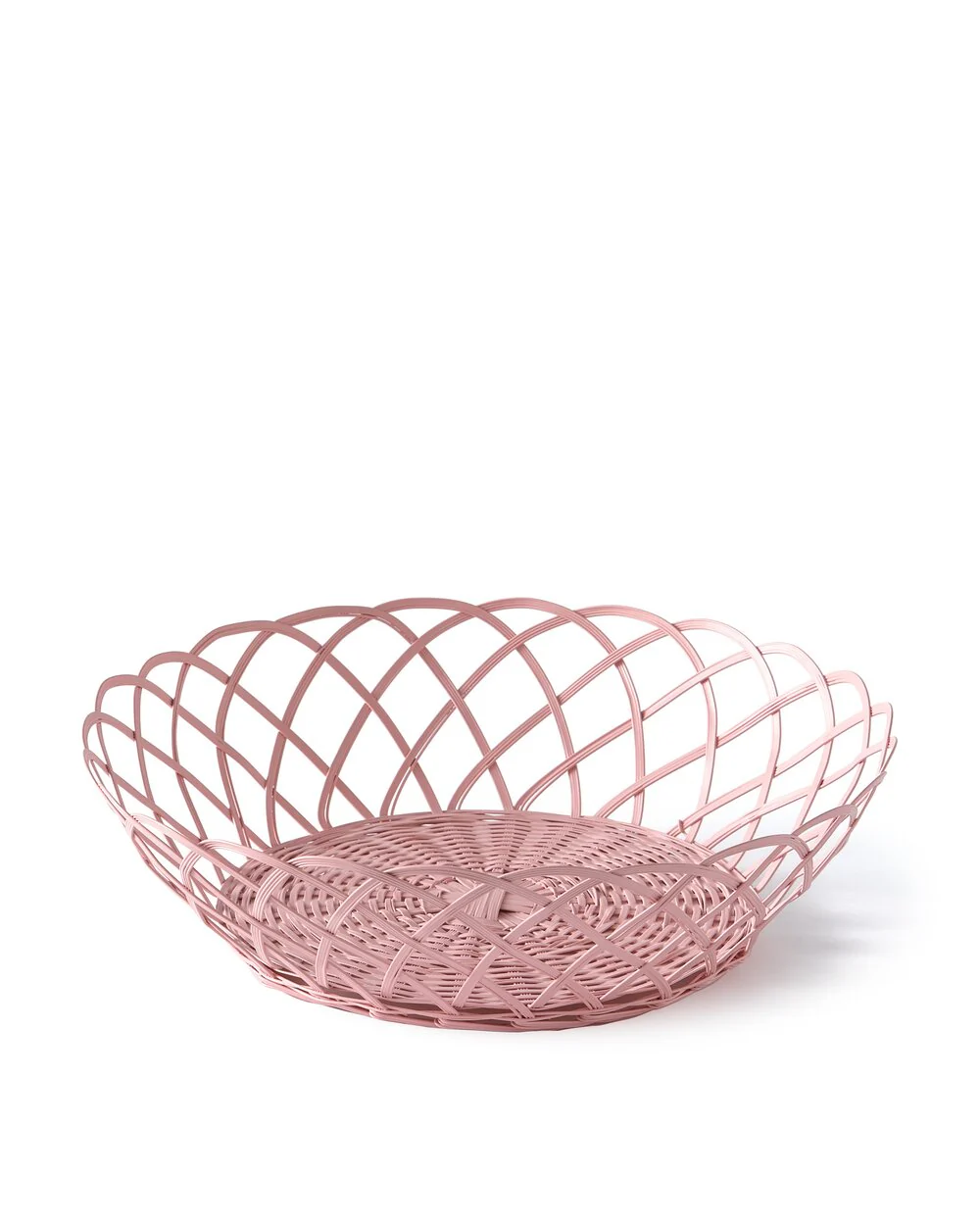 Bakkie Lace kurv, Light Pink - stor