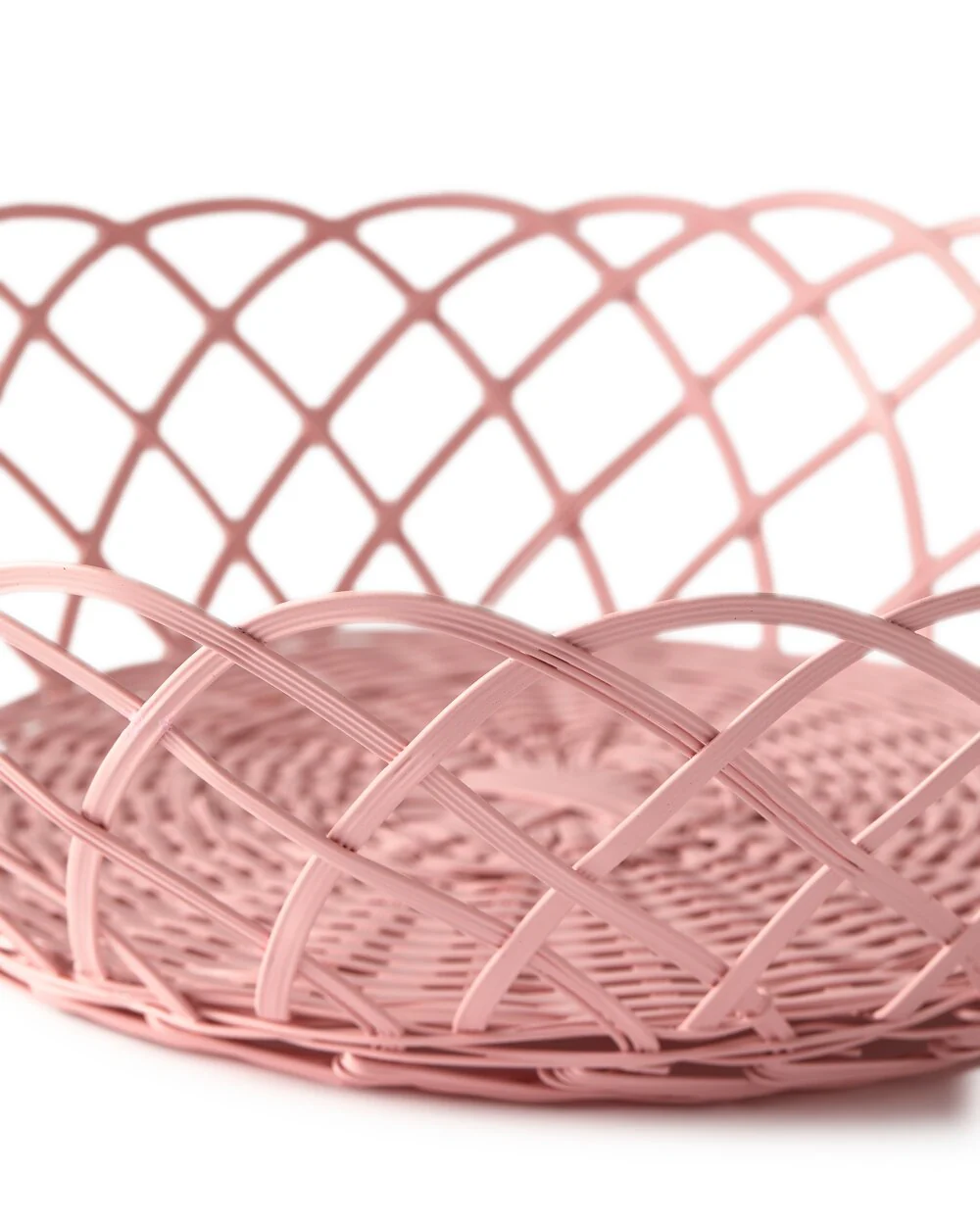 Bakkie Lace kurv, Light Pink - stor - Image 3