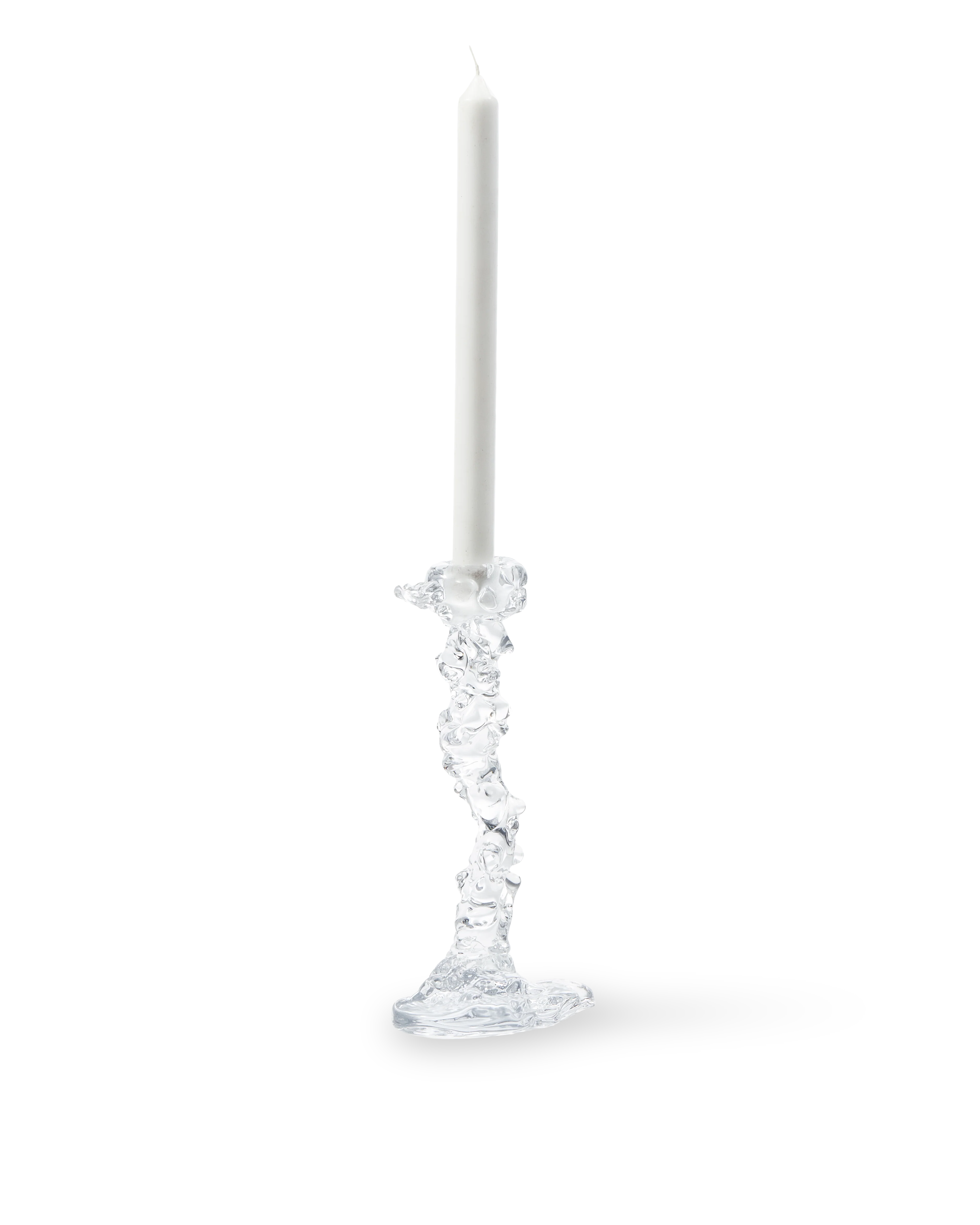Drip lysestage, L - glas