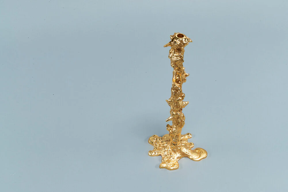 Drip lysestage, XXL - guldfarvet - Image 2