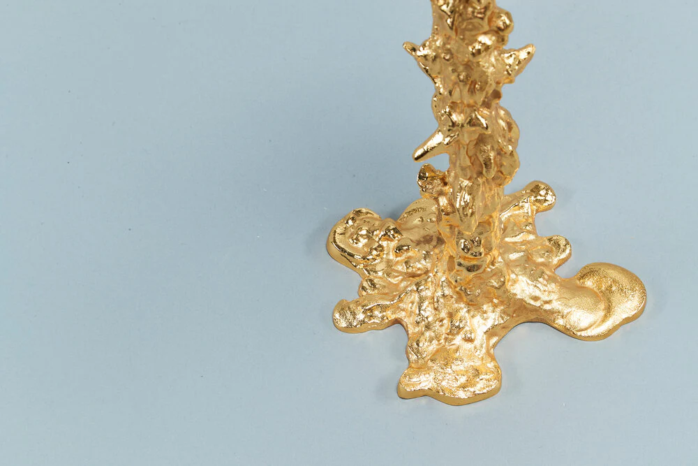 Drip lysestage, XXL - guldfarvet - Image 3