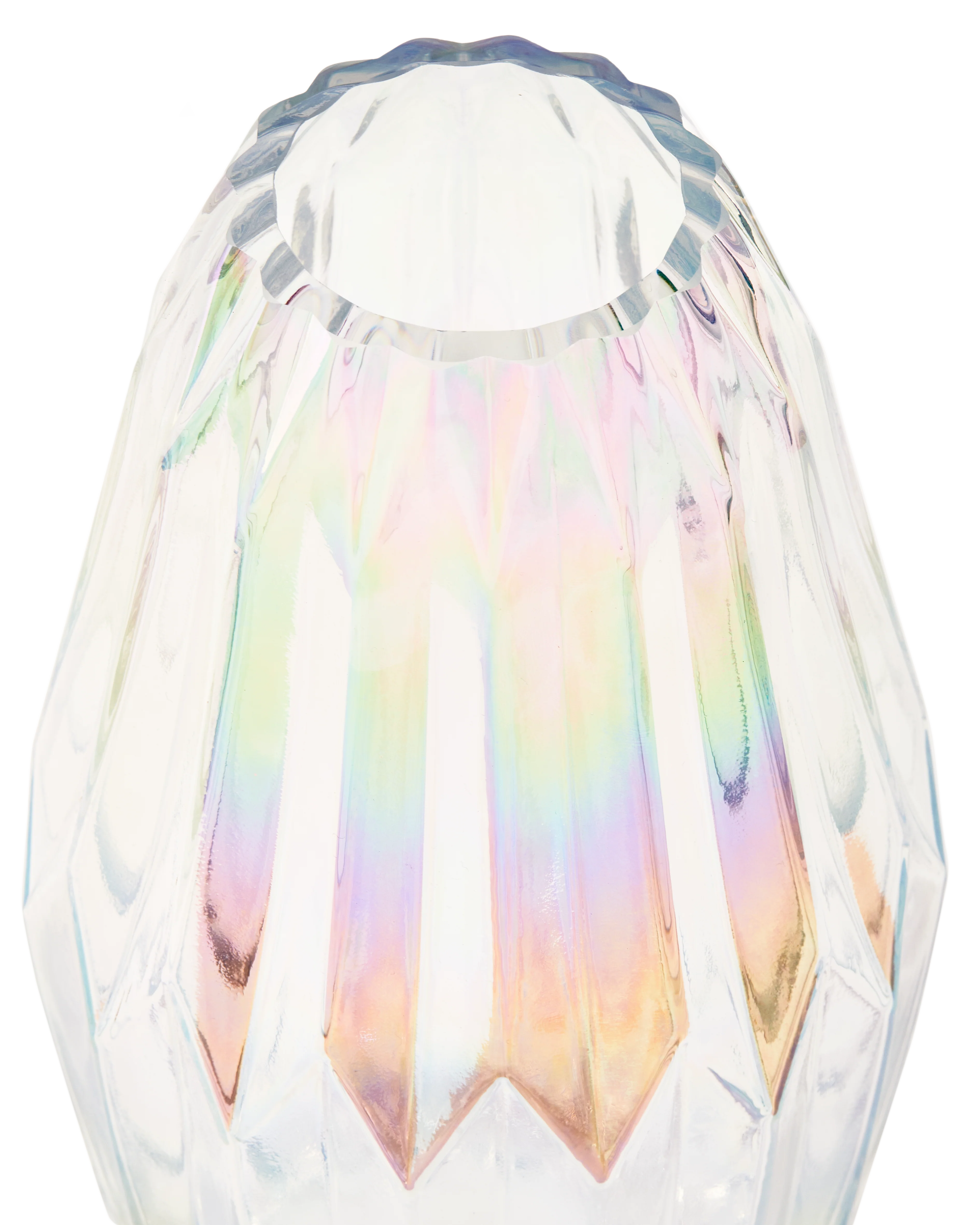 Glass Folds vase, M - multi - Image 2