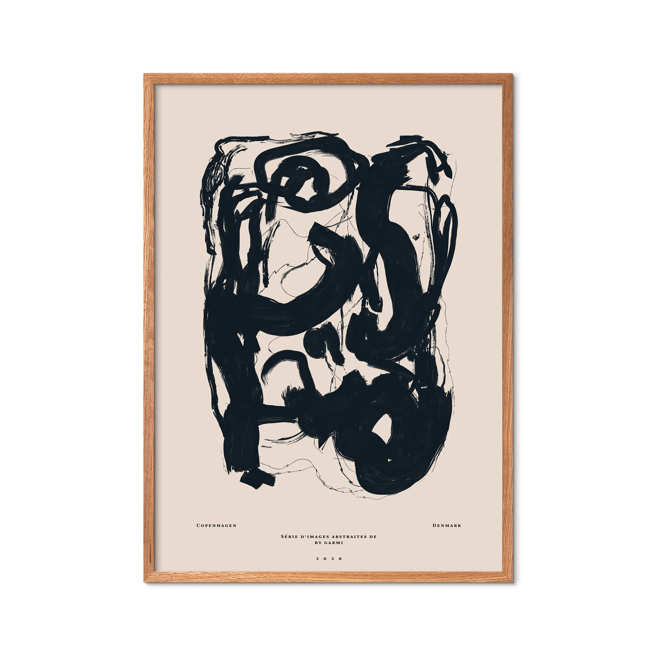 By Garmi Etude 13 plakat, beige - 50x70 cm - Image 2