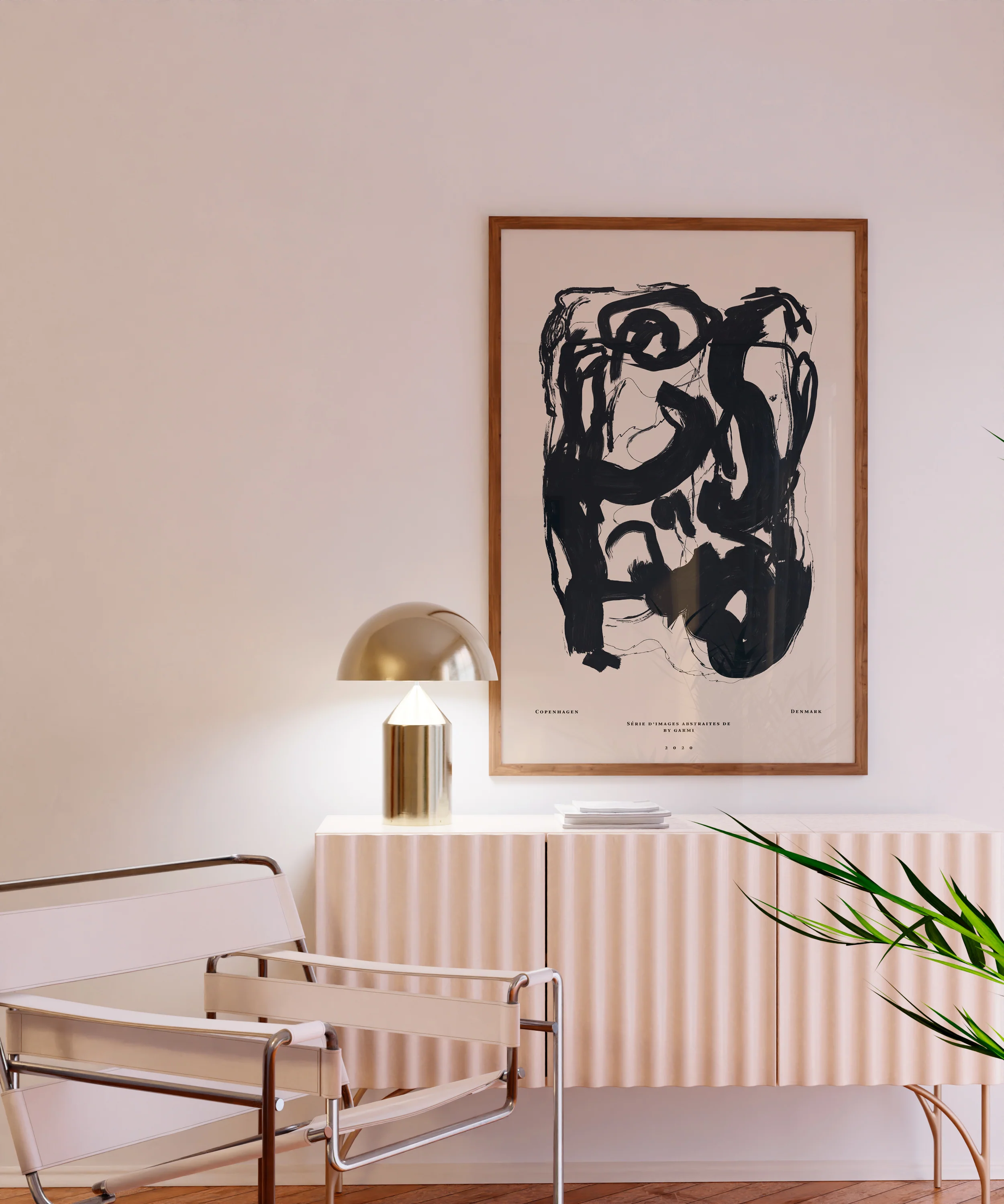 By Garmi Etude 13 plakat, beige - 50x70 cm - Image 3
