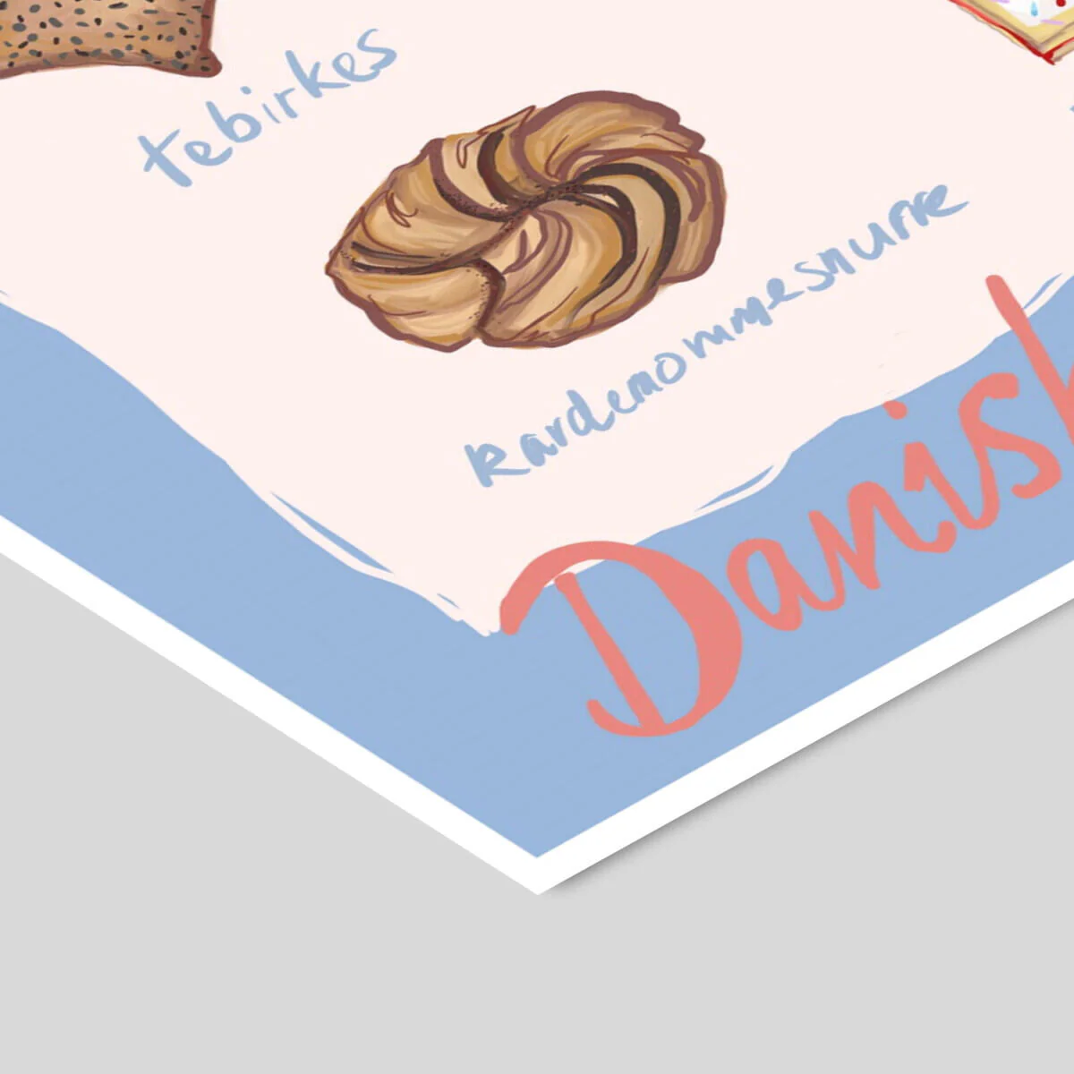 Emma Forsberg Fluent Danish plakat - A5 - Image 3