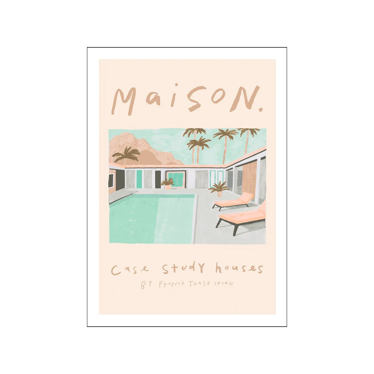 French Toast Studio plakat - Florida Mansion