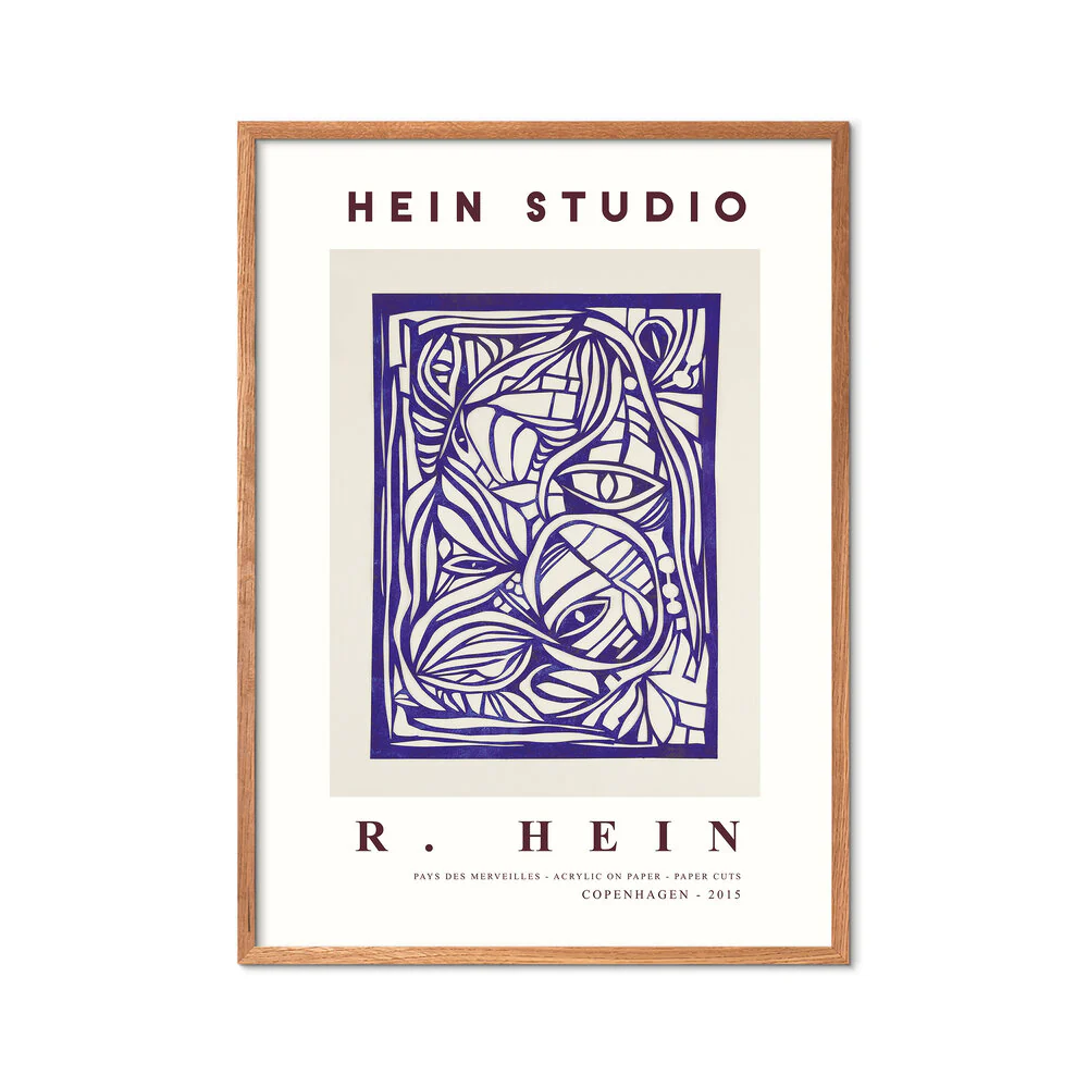 Hein Studio Wonderland no. 02 plakat, blå - 30x40 cm - Image 3