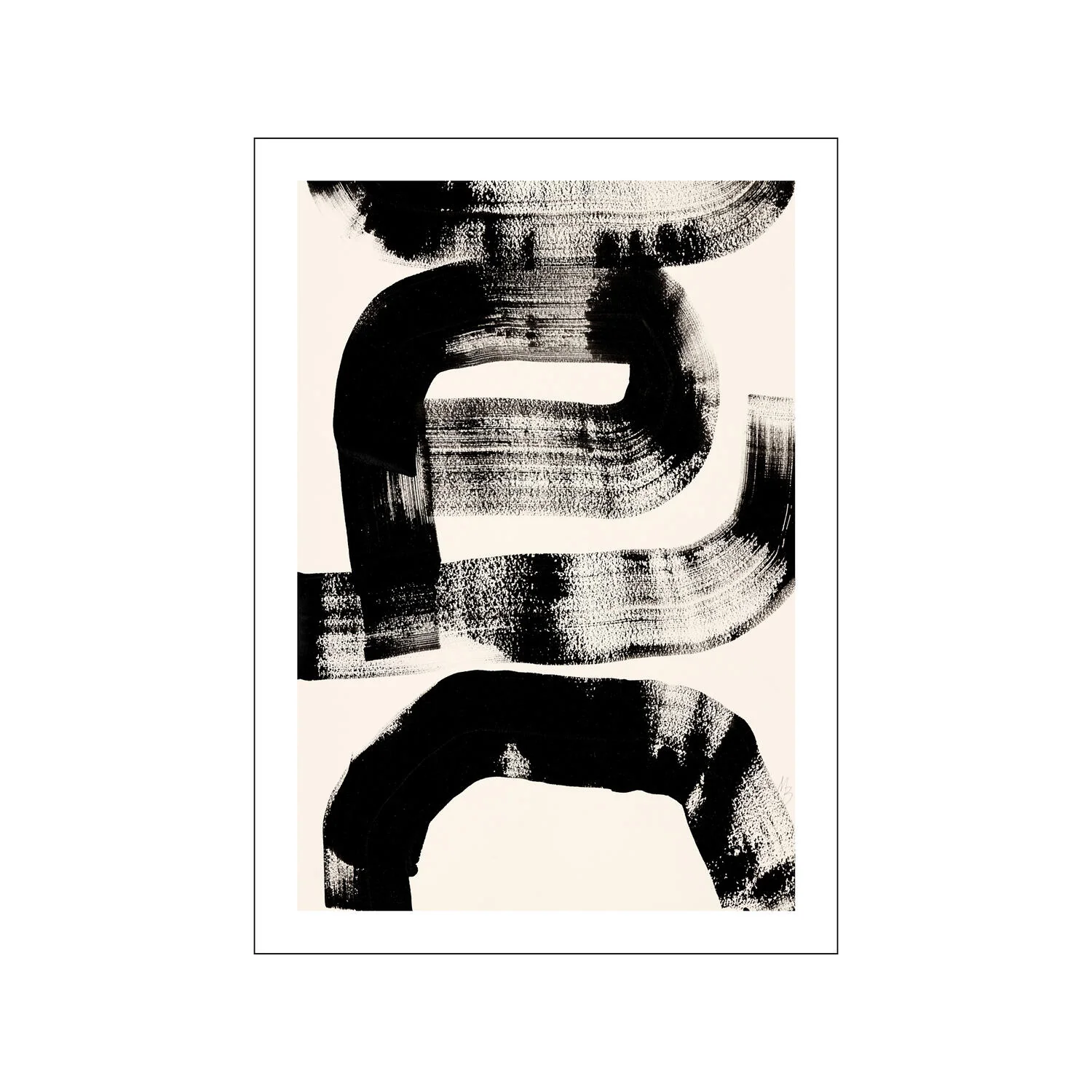 My Strokes plakat - 50 x 70 cm