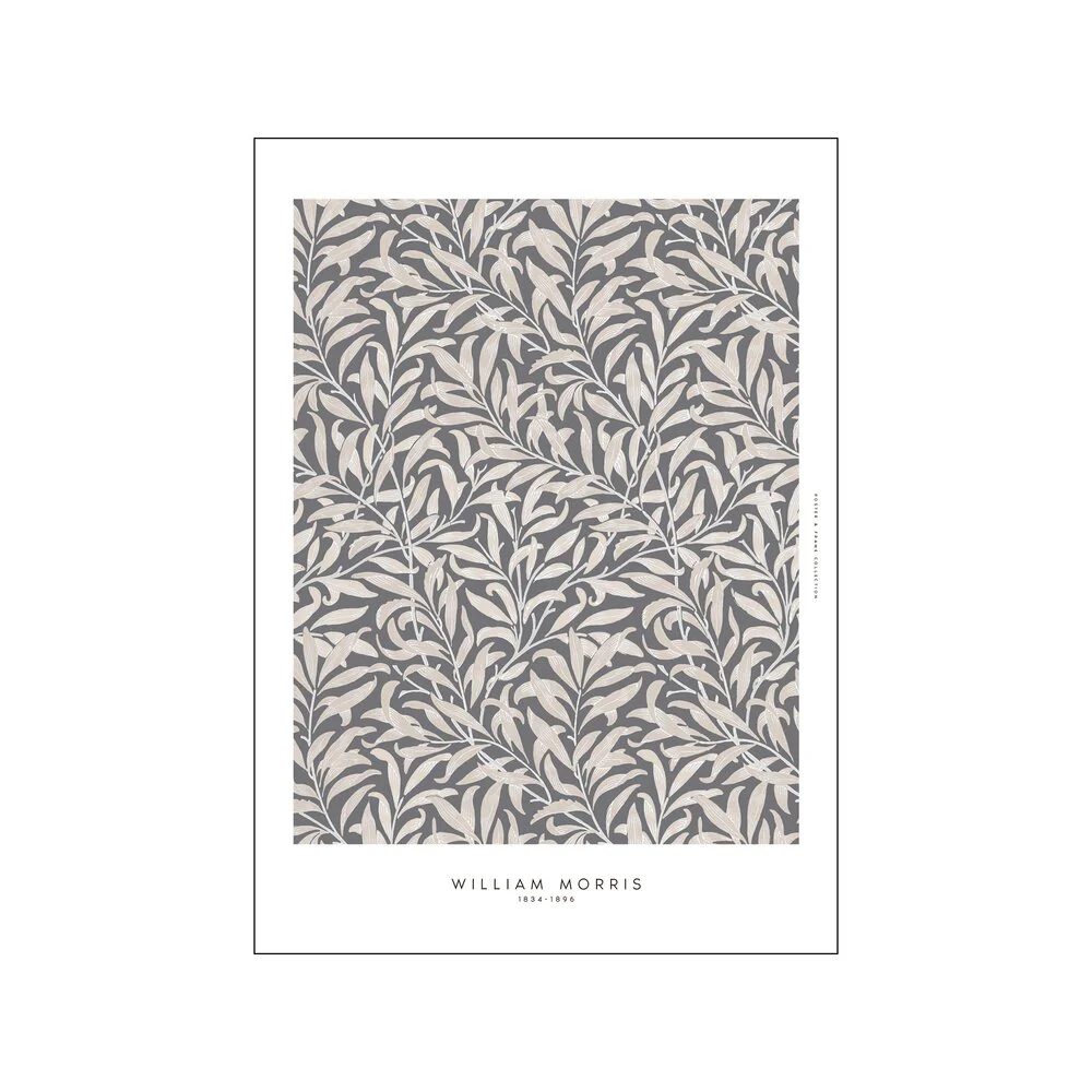 Nature Dust plakat, grå - 50x70 cm