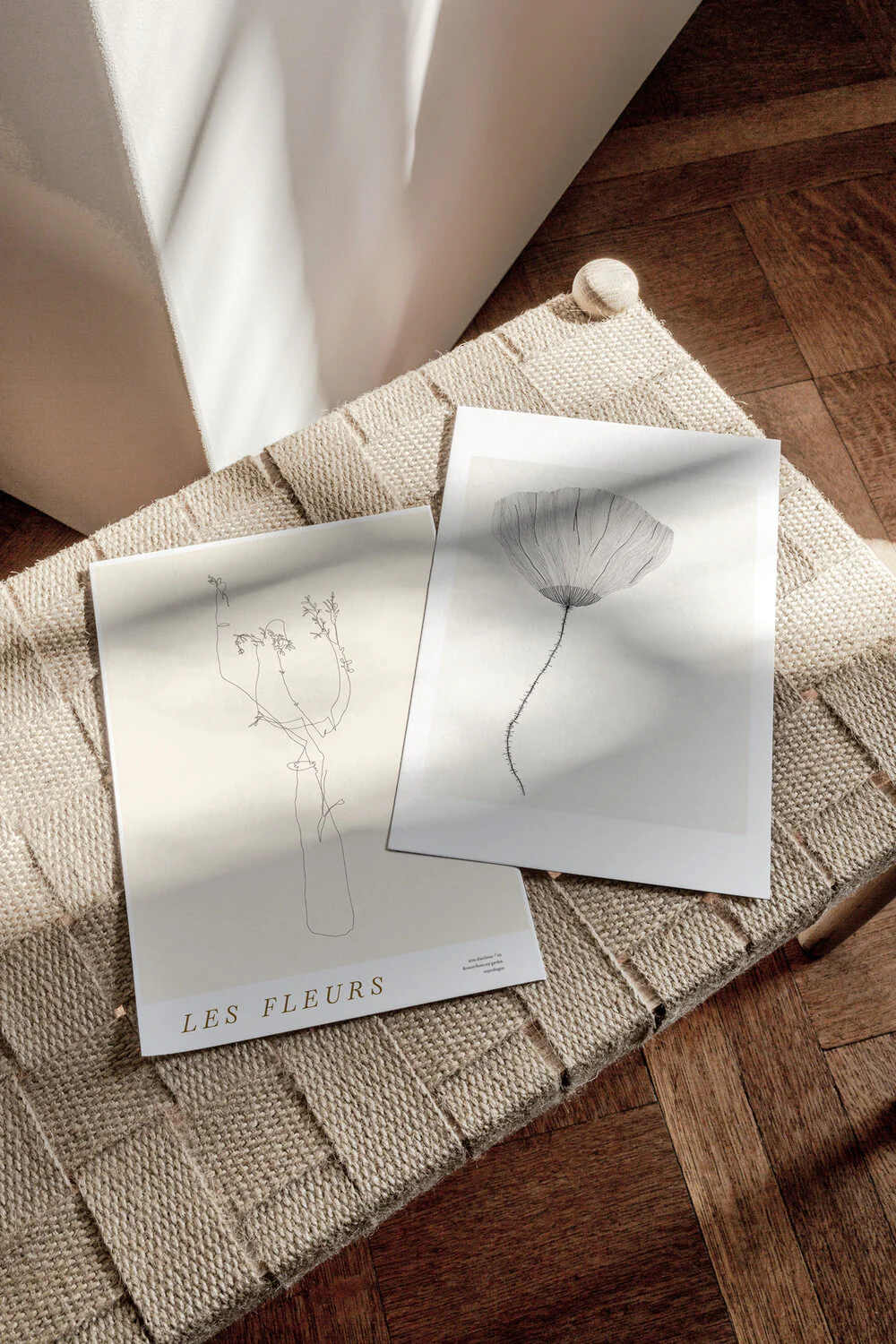 Poppy plakat, creme - 50x70 cm - Image 4