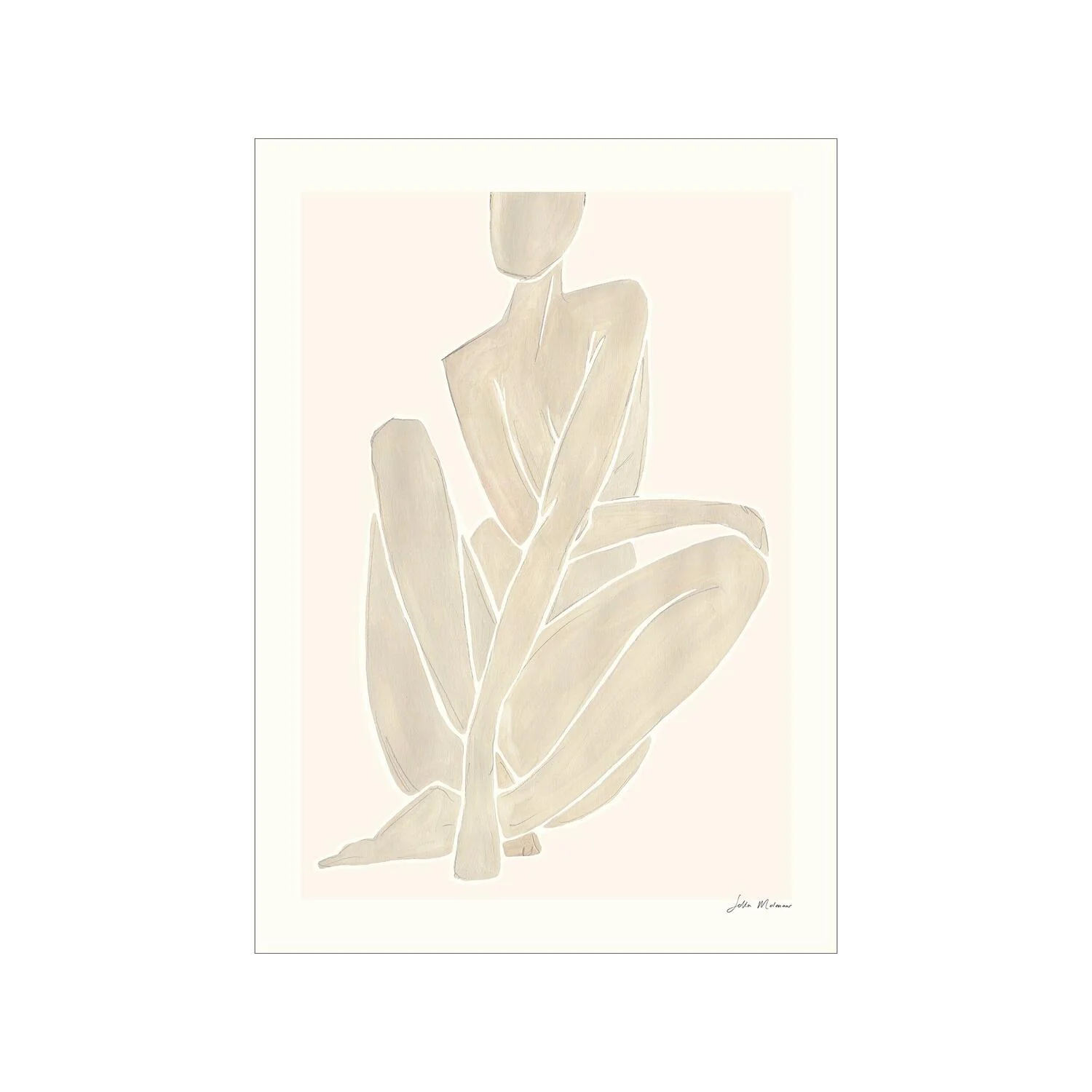PSTR Studio Sella Molenaar Female form 02 plakat