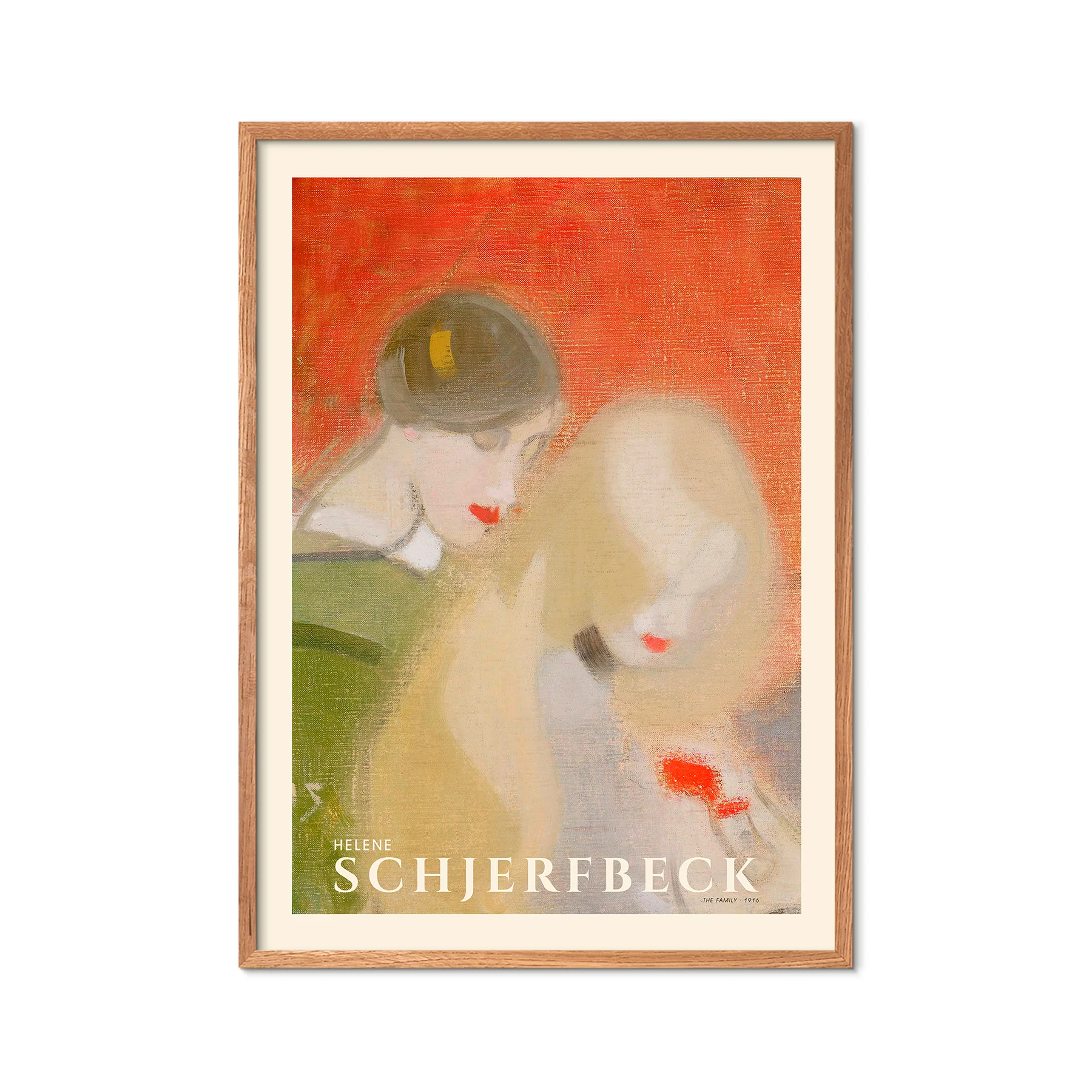 PSTR Studio x Helene Schjerfbeck The family plakat - Image 2