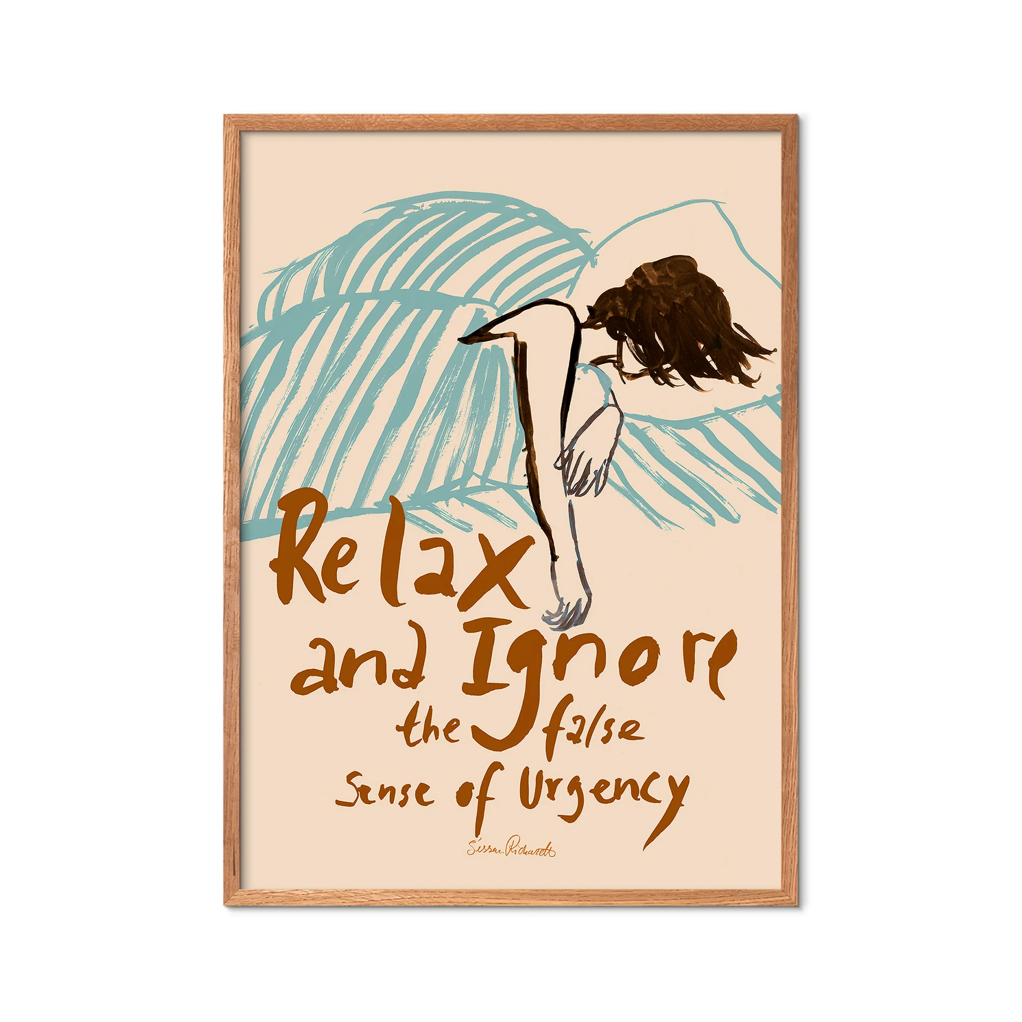 Relax And Ignore plakat - 30x40 - Image 2