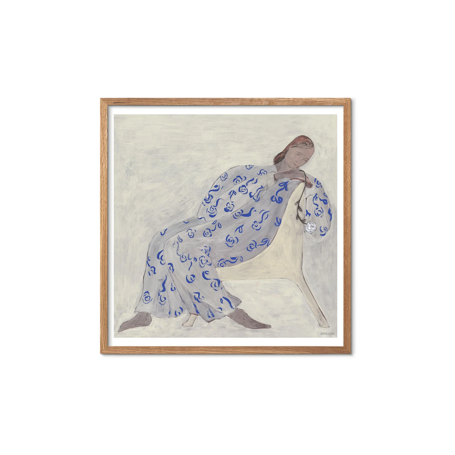 Rose plakat - 50 x 50 cm - Image 3