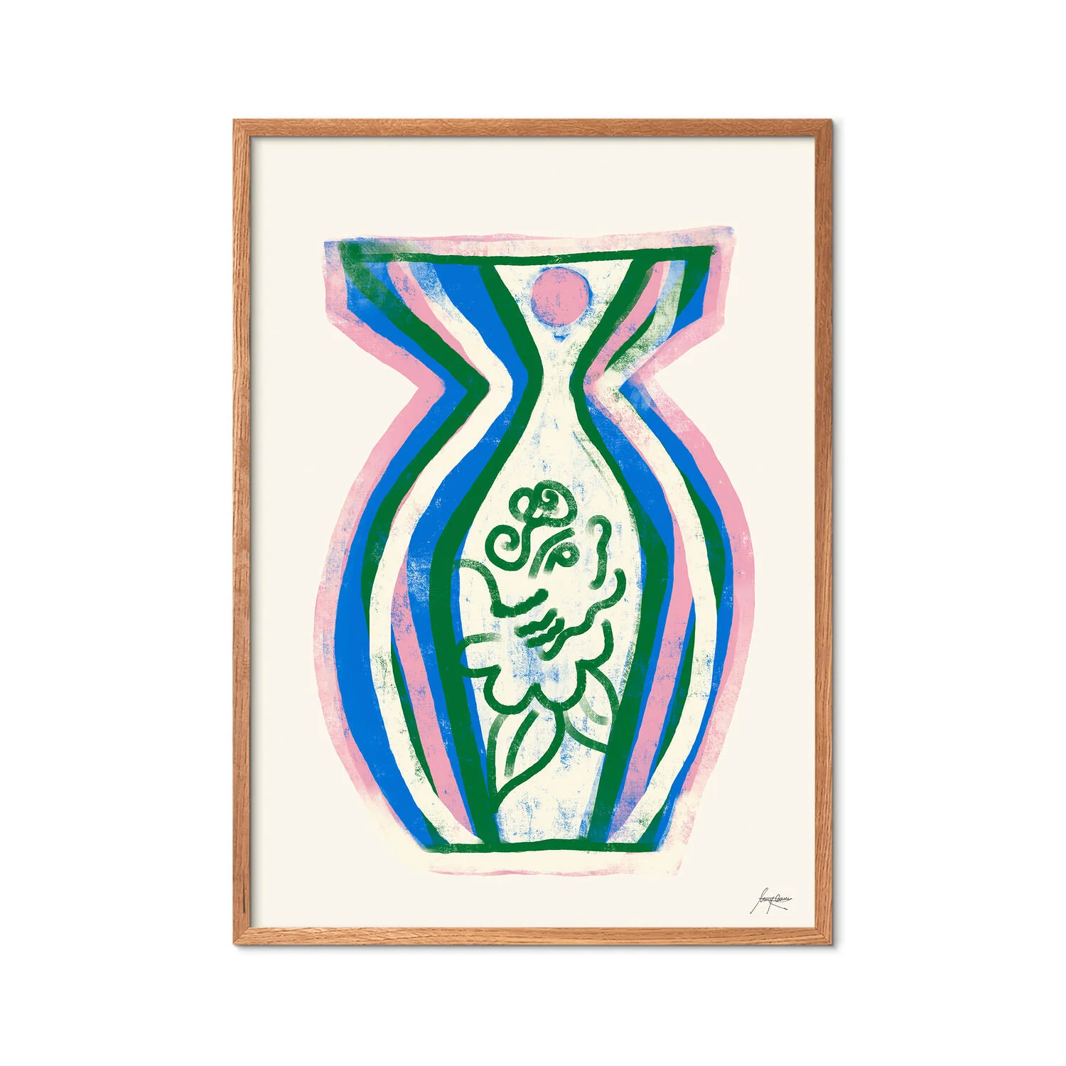 Summer Vase 02 plakat - 50 x 70 cm - Image 3