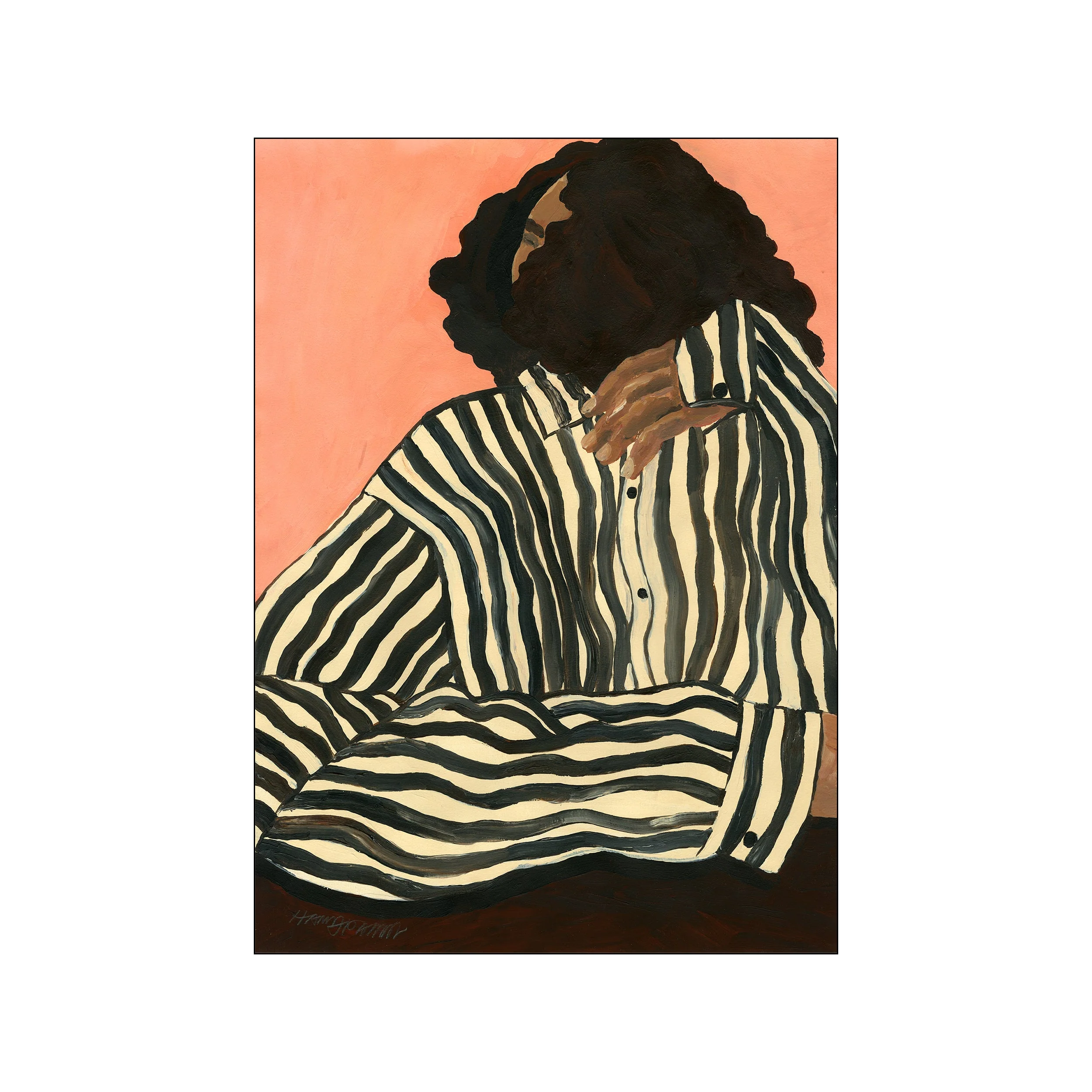 TPC x Hanna Peterson Serene Stripes plakat