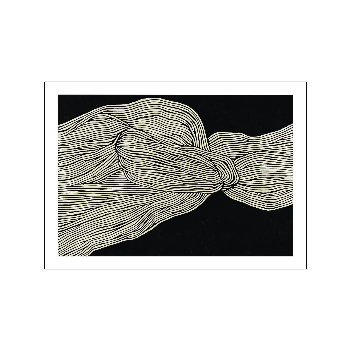 TPC x Hein Studio plakat, The line no 12  - 30x40 cm.