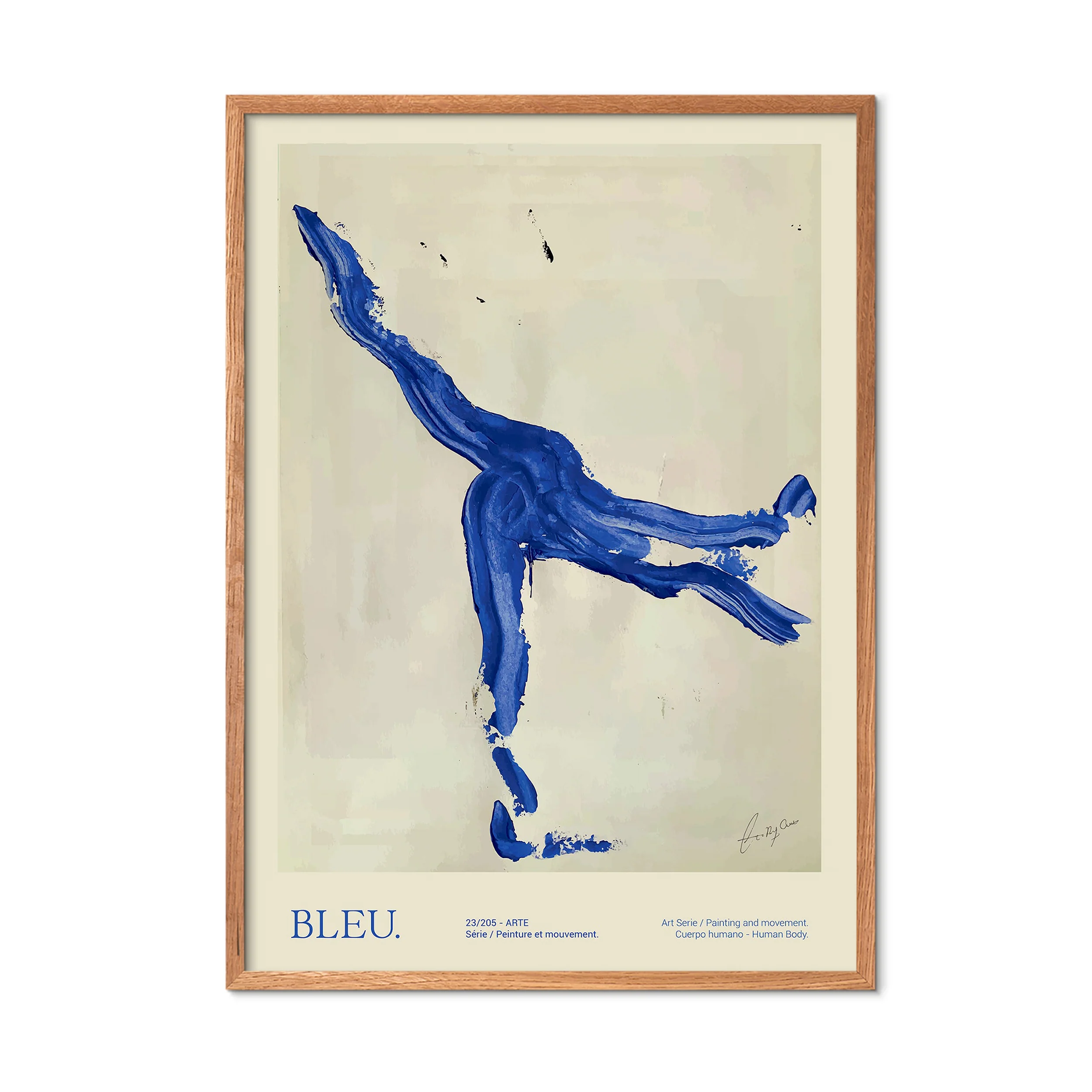 TPC x Lucrecia Rey Caro Bleu plakat - Image 3