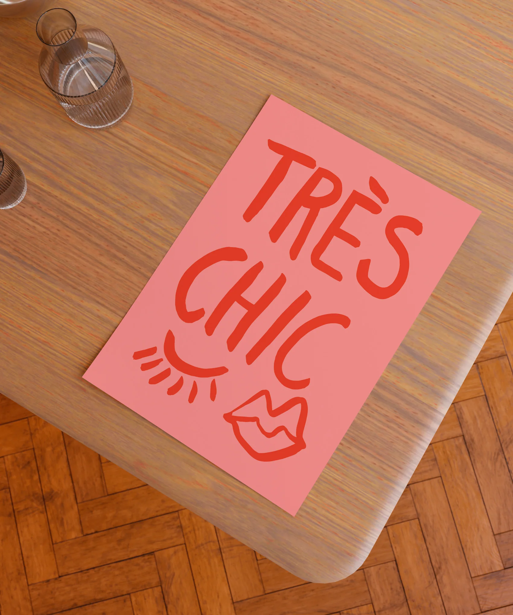 TrAus Chic Pink plakat - Image 3
