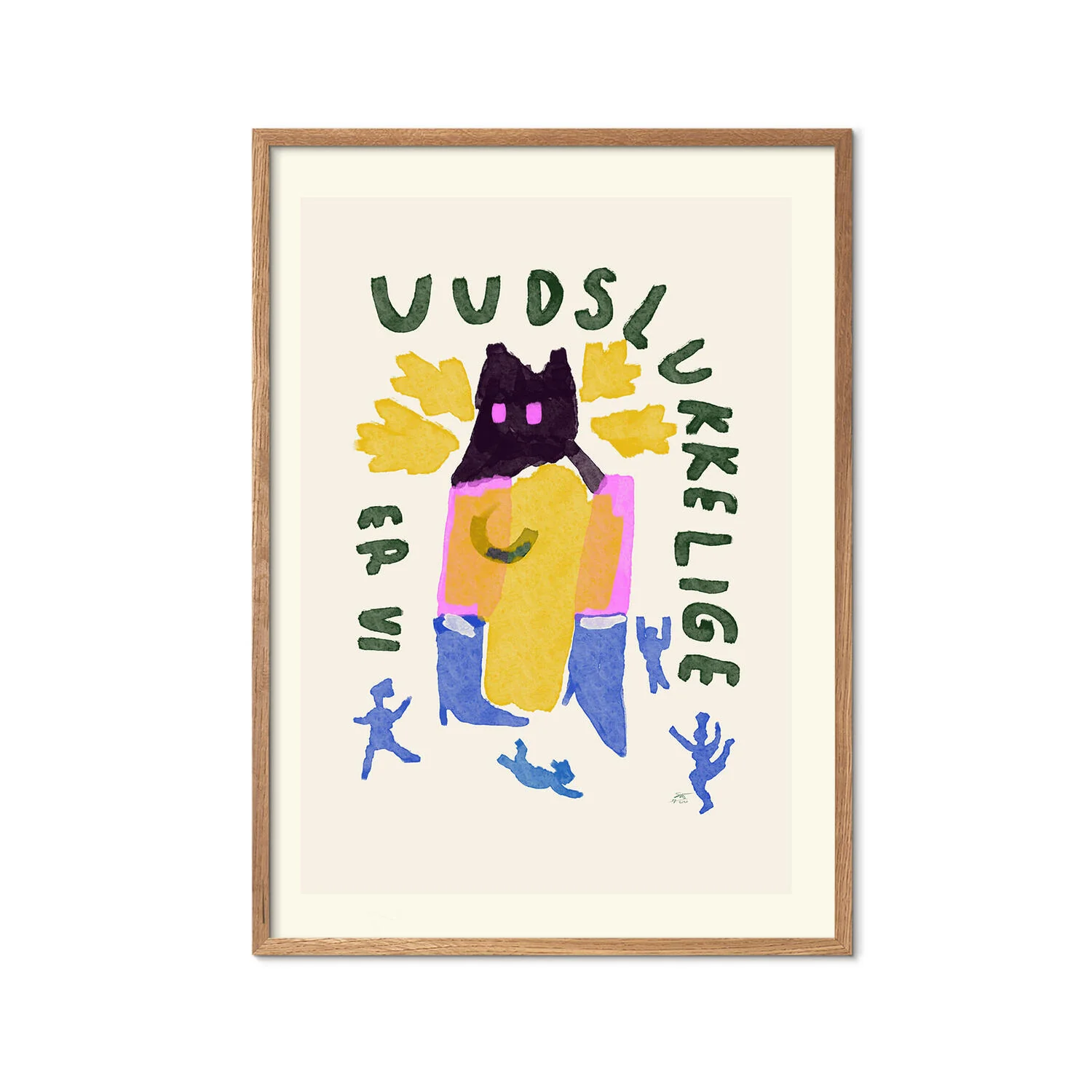 Uudslukkelige Er Vi plakat - 30 x 40 cm - Image 3