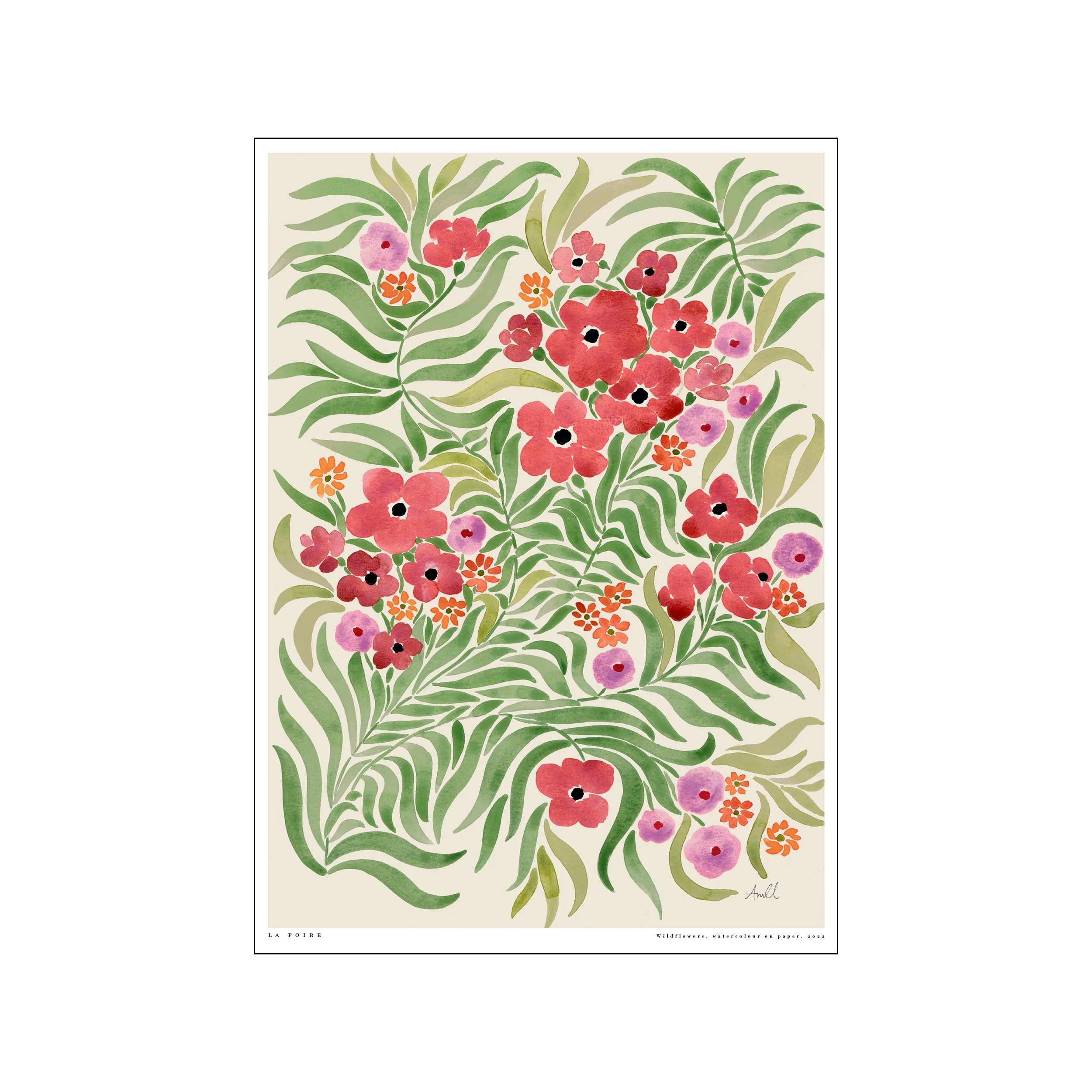 Wildflowers plakat