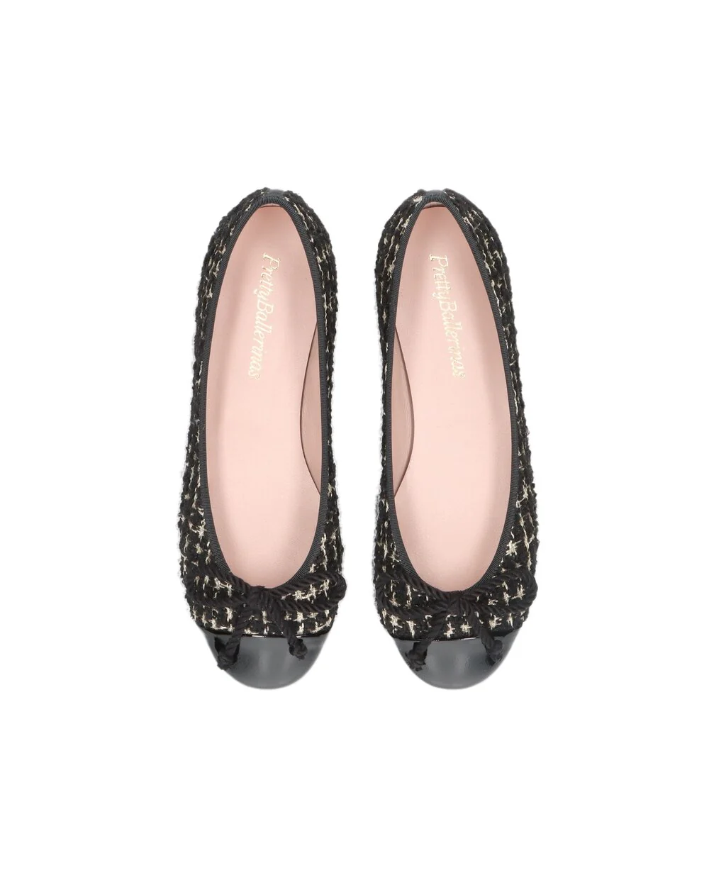 Rosario boucle ballerina - sort/creme - Image 5