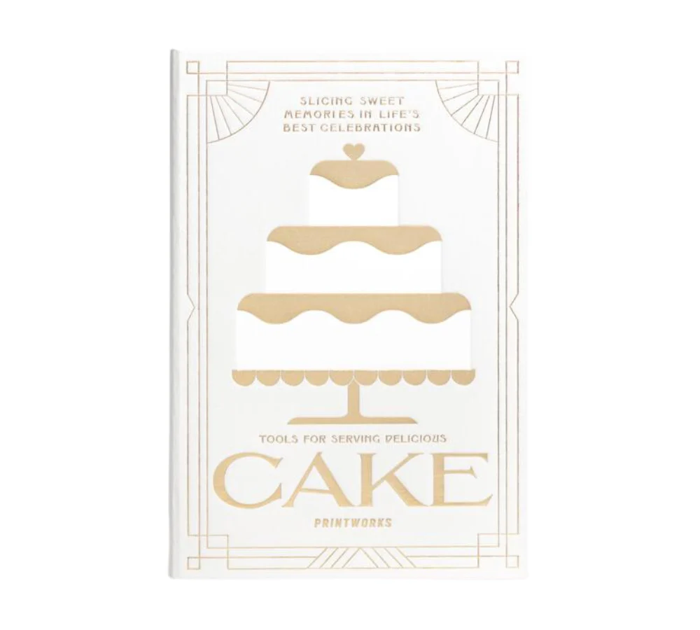 Cake Tools - hvid/guldfarvet