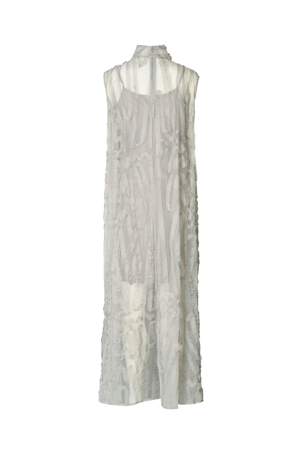 Allison kjole - Silver Grey - Image 4