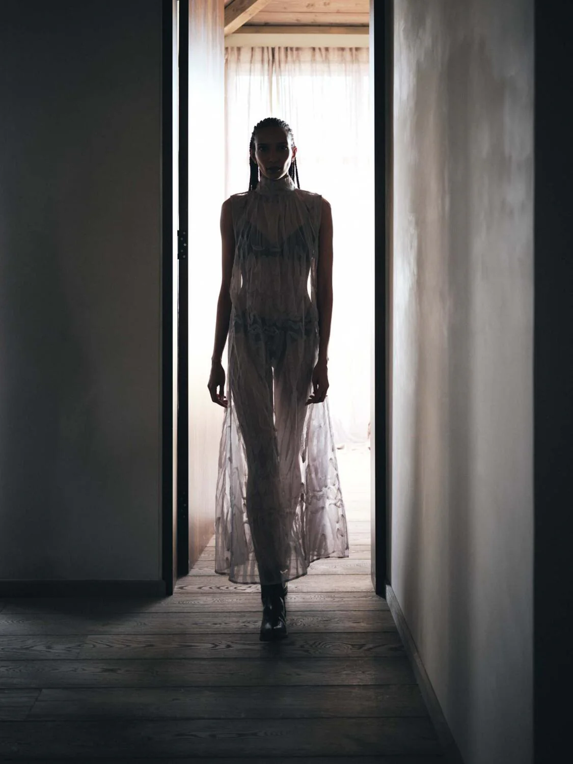 Allison kjole - Silver Grey - Image 9