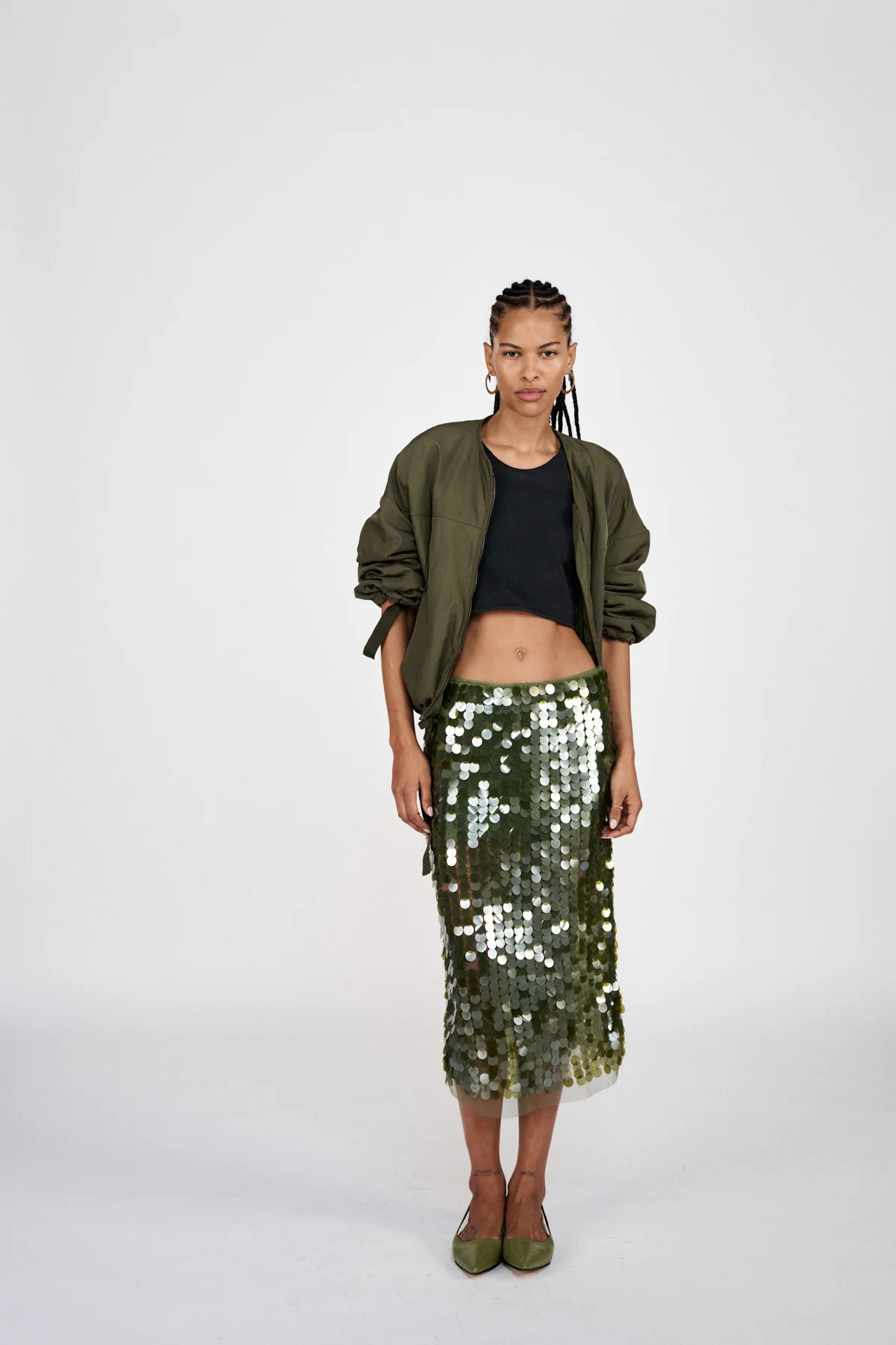 Glod jakke - Army Green - Image 5