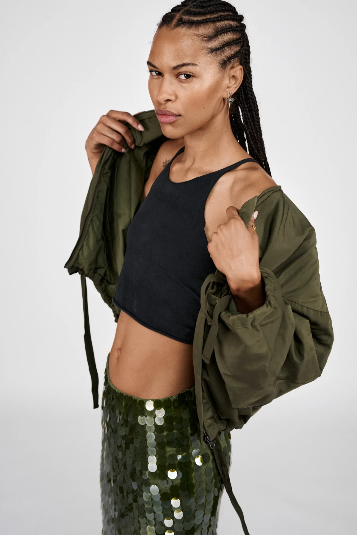 Glod jakke - Army Green - Image 6