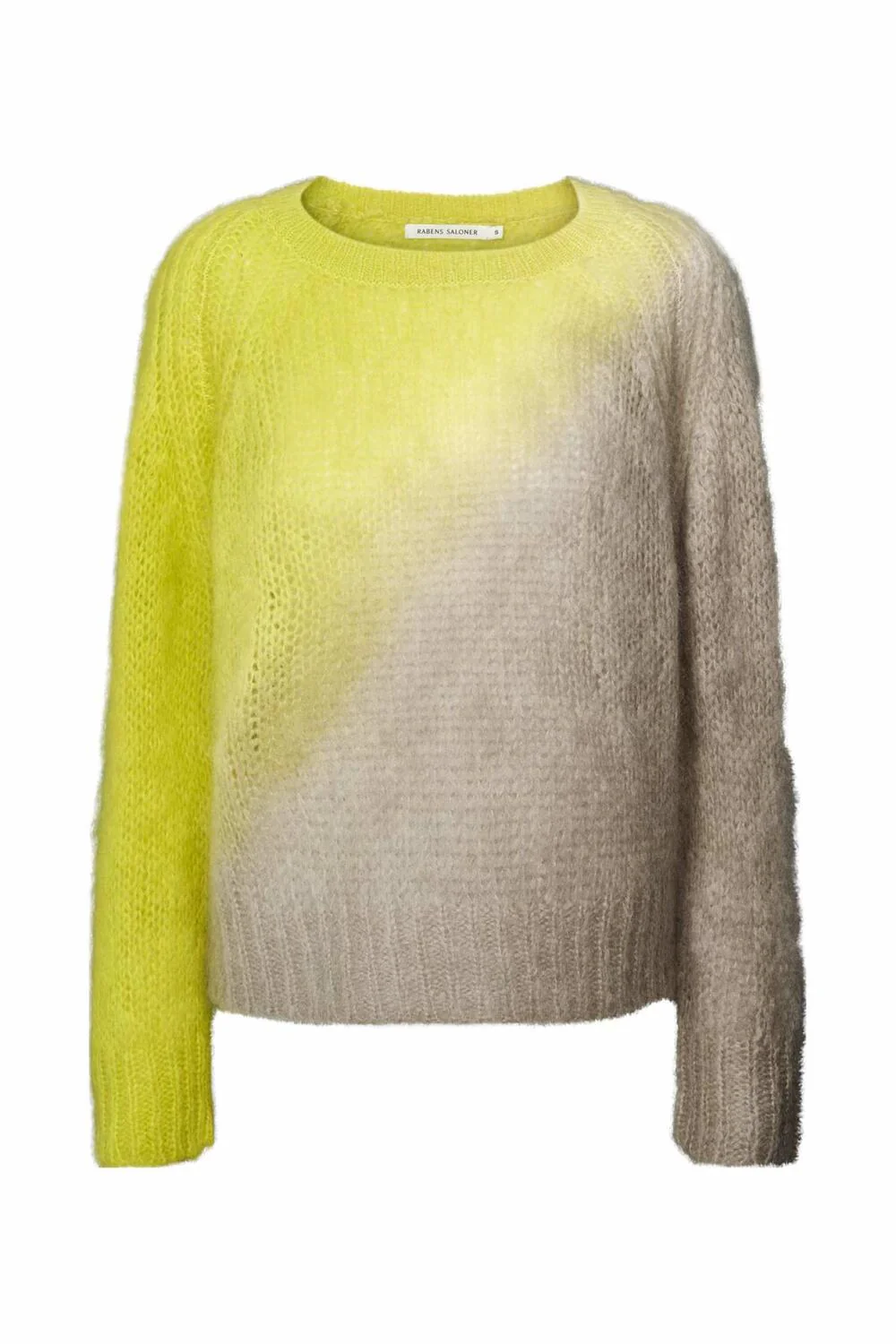 Jasmin Cross Dye Boxy striktrøje - Limeade Pilikan - Image 2