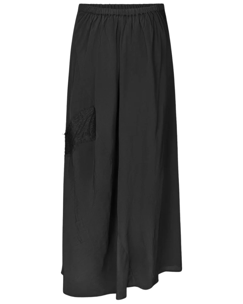 Leia Sheer blondenederdel - Faded Black - Image 3