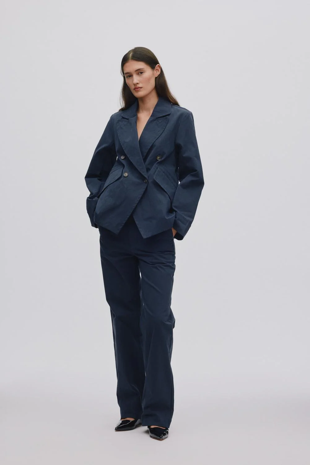 Sabina Utility bukser - Midnight - Image 3